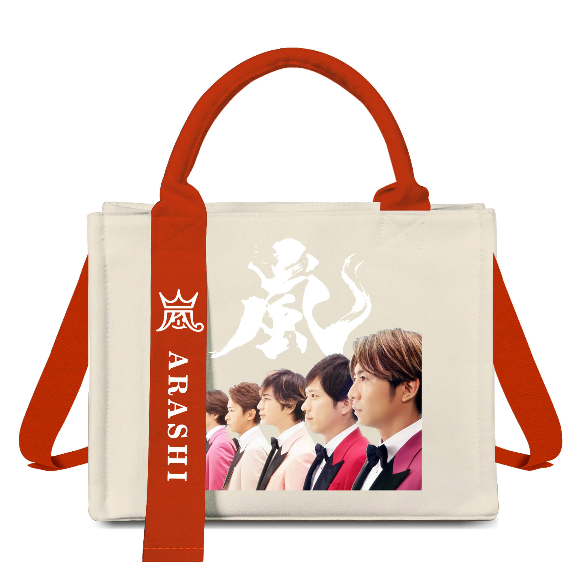 トートバッグキャンバスバッグ【嵐ARASHI】