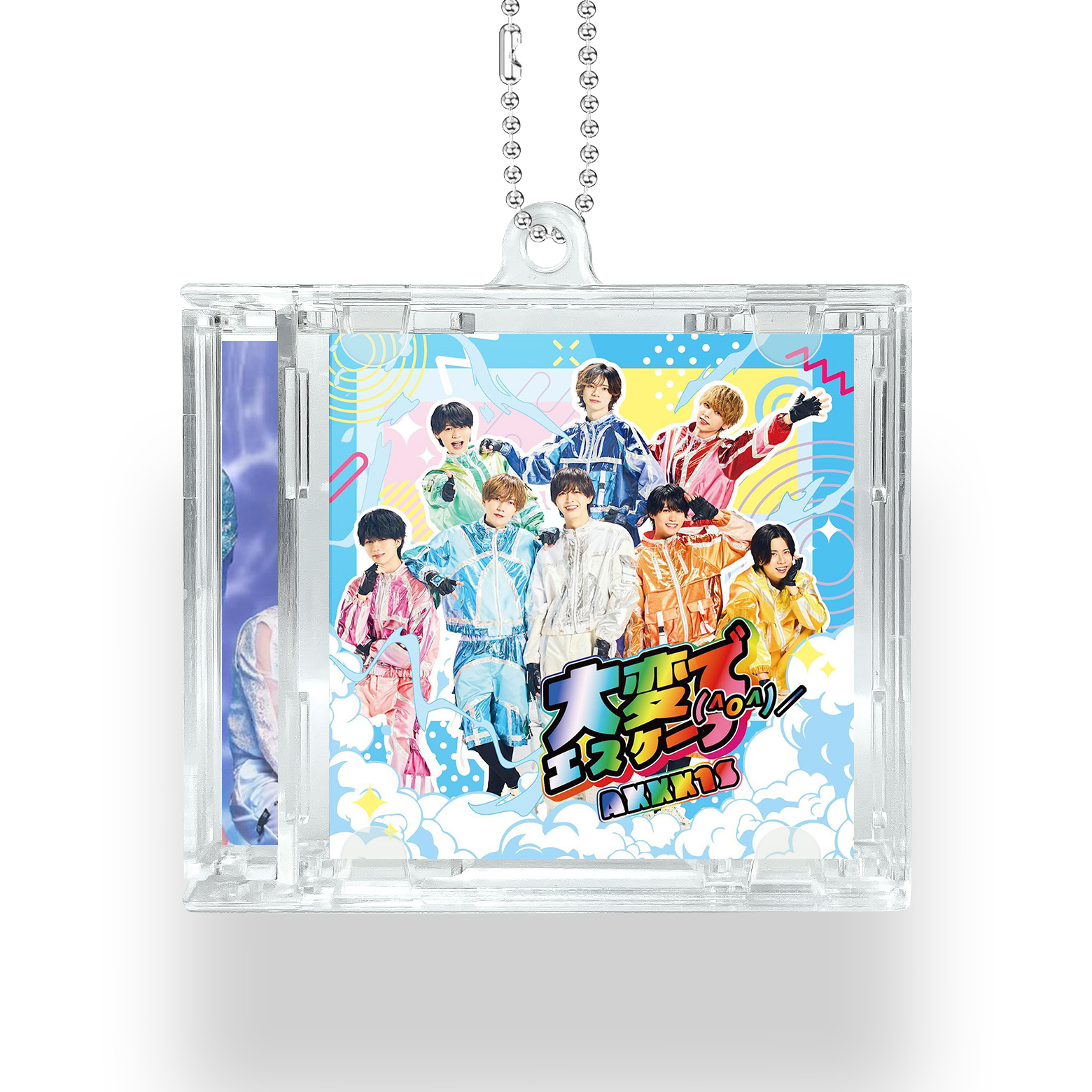 NFCミニCDキーリング【AXXX1S/大変でエスケープ(^o^)】