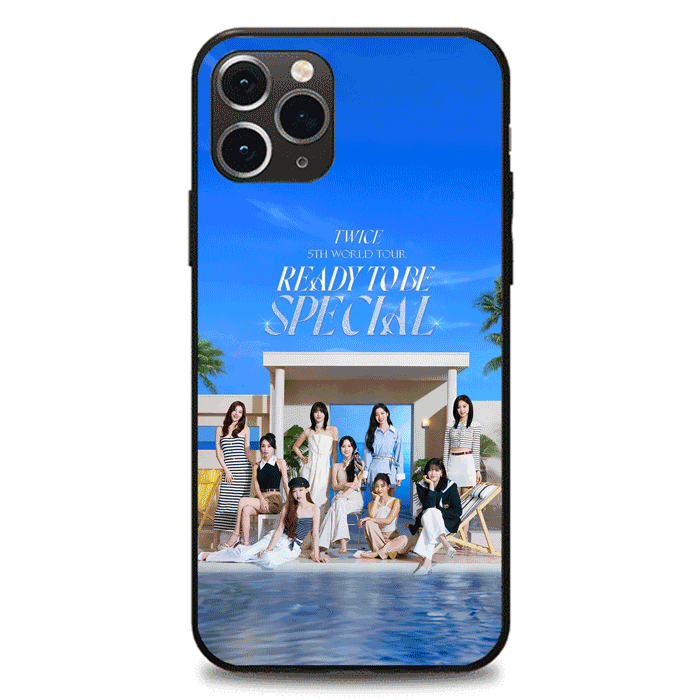 発光するスマートフォンケース 【TWICE】