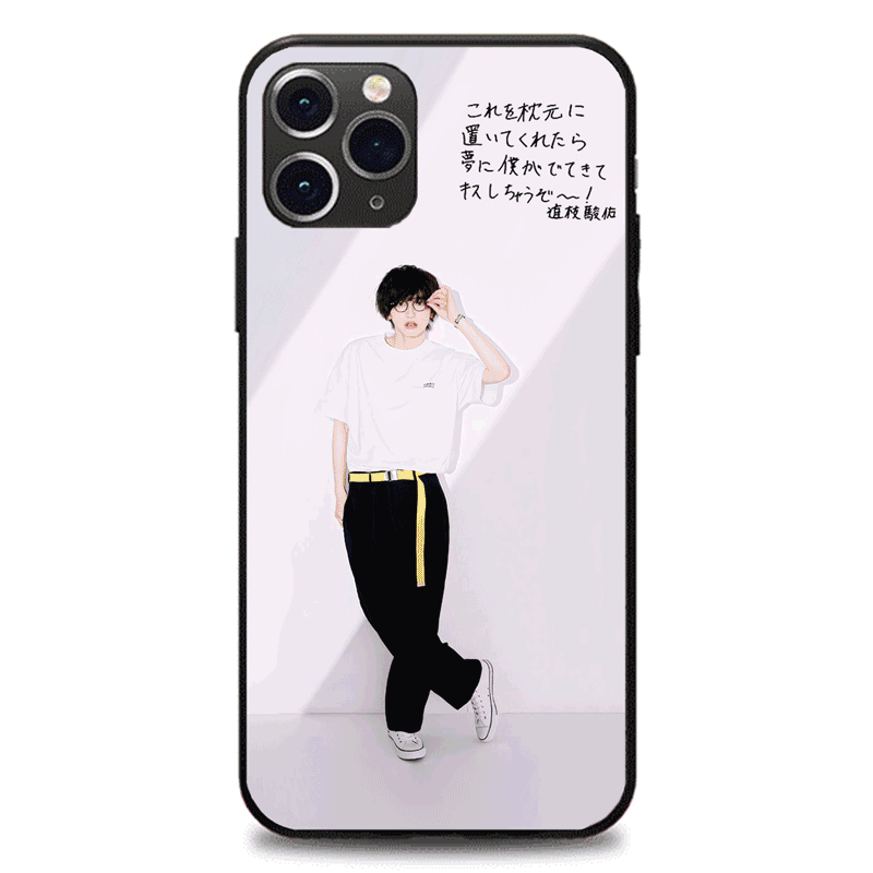 発光するスマートフォンケース 【道枝骏佑】3種類