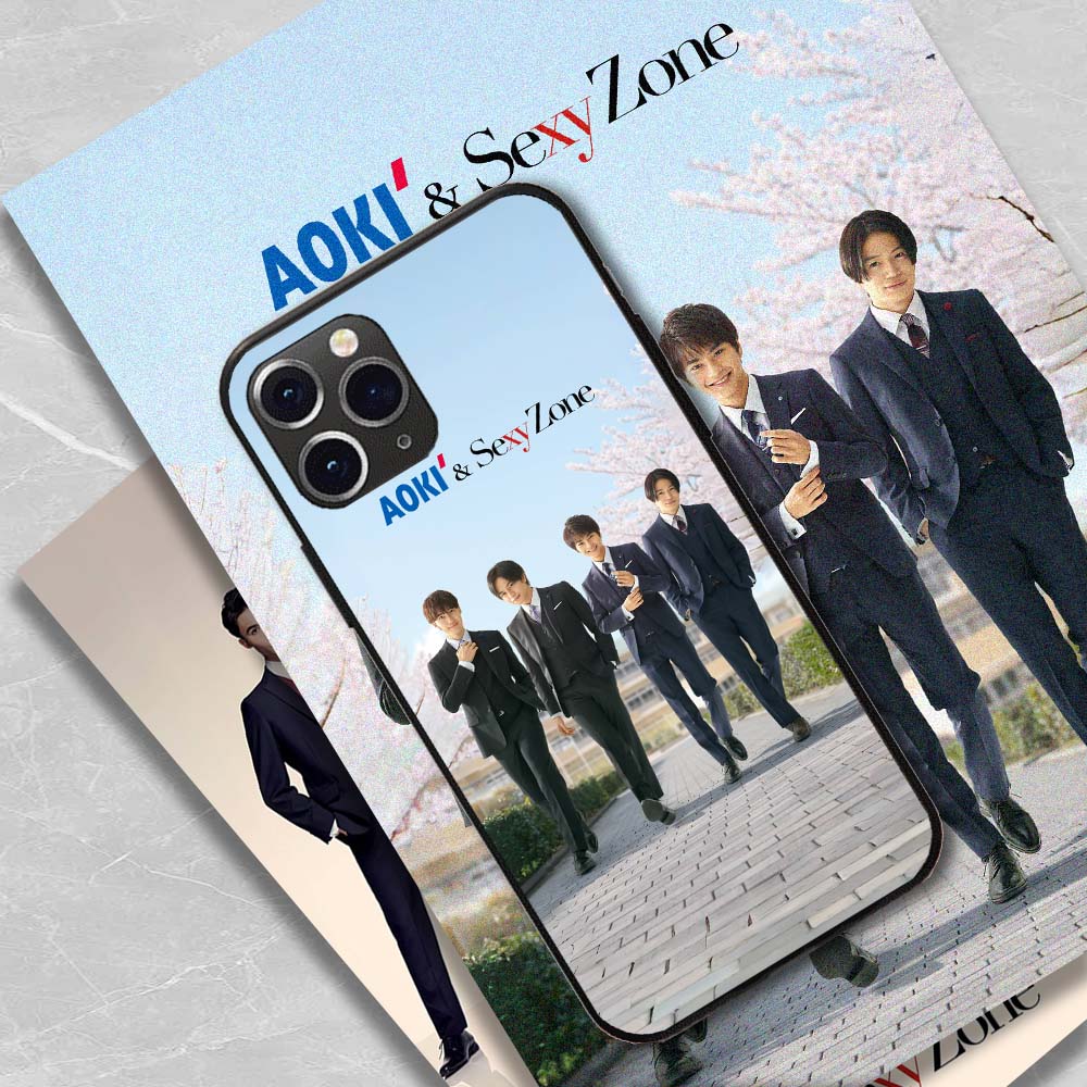 発光するスマートフォンケース 【SexyZone】2種類