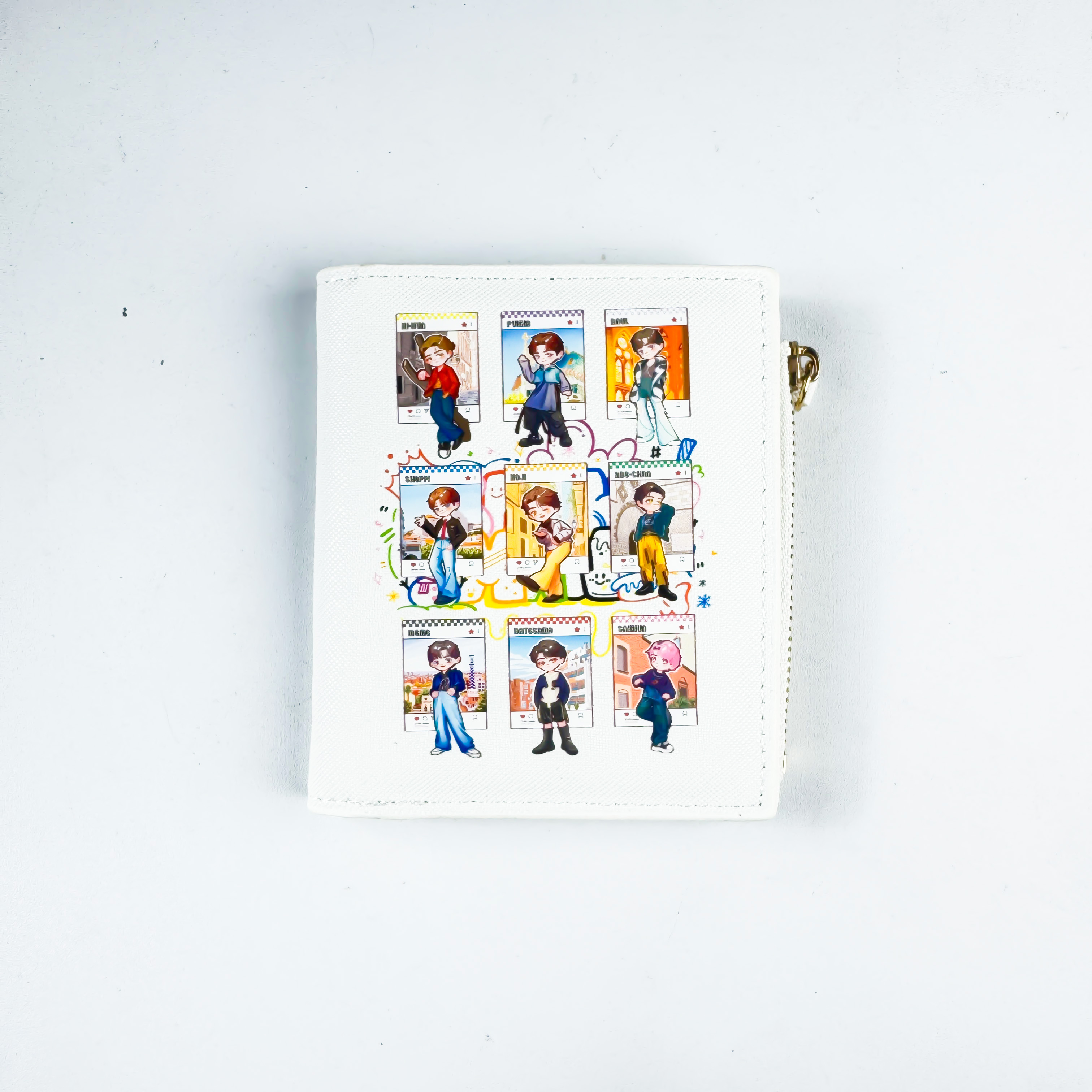 折りたたみ財布【SnowMan】-YITOTO™推し活がもっと楽しくなる