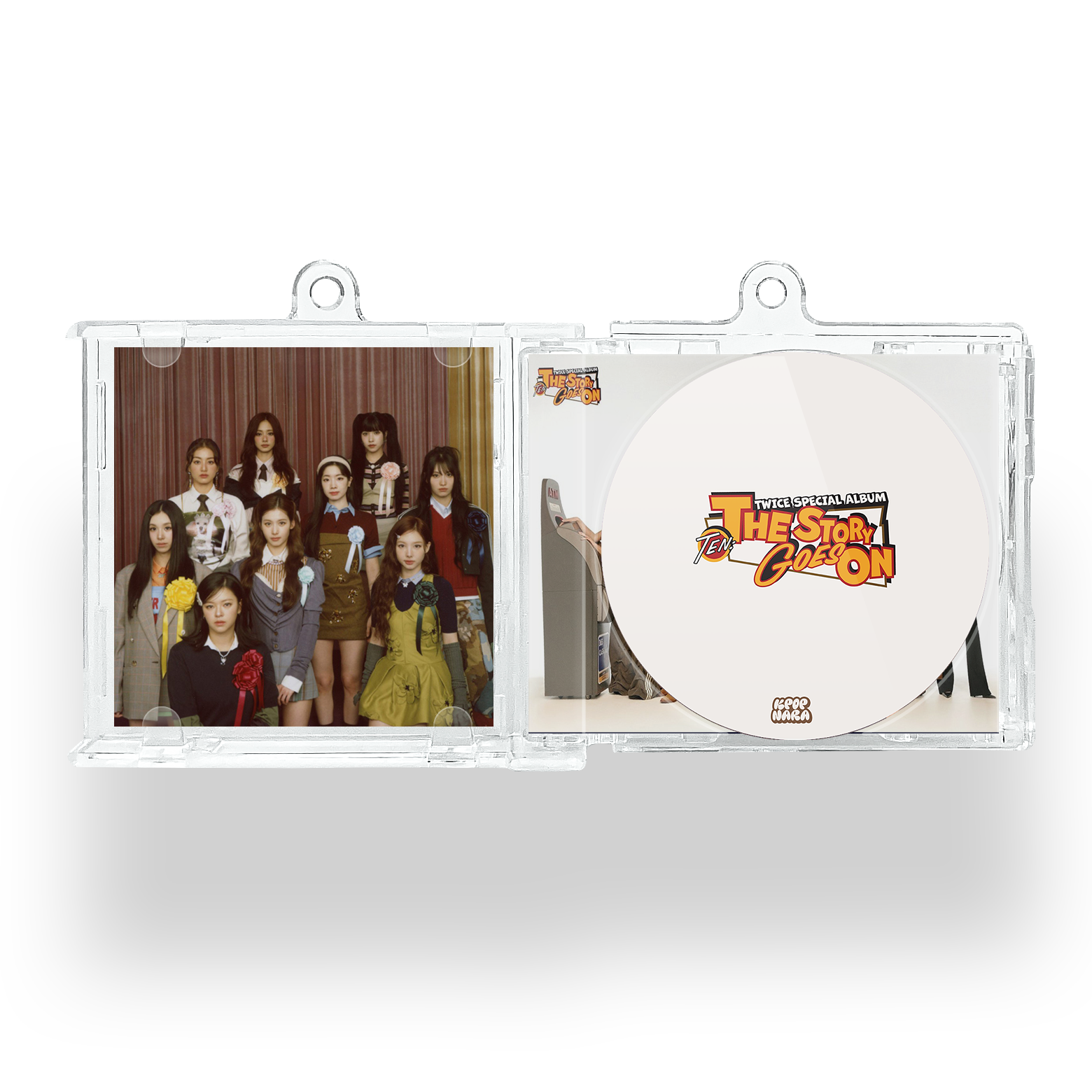 NFCミニCDキーリング【TWICE/ME+YOU】