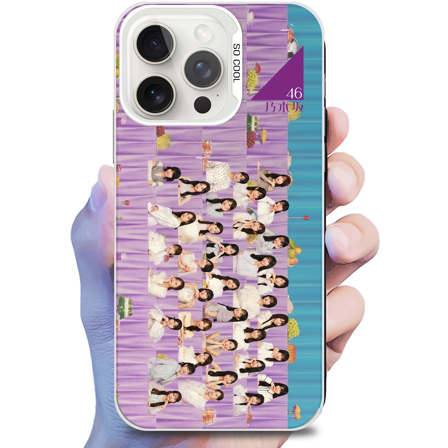 ミラースマホケース-銀【乃木坂46/My respect】