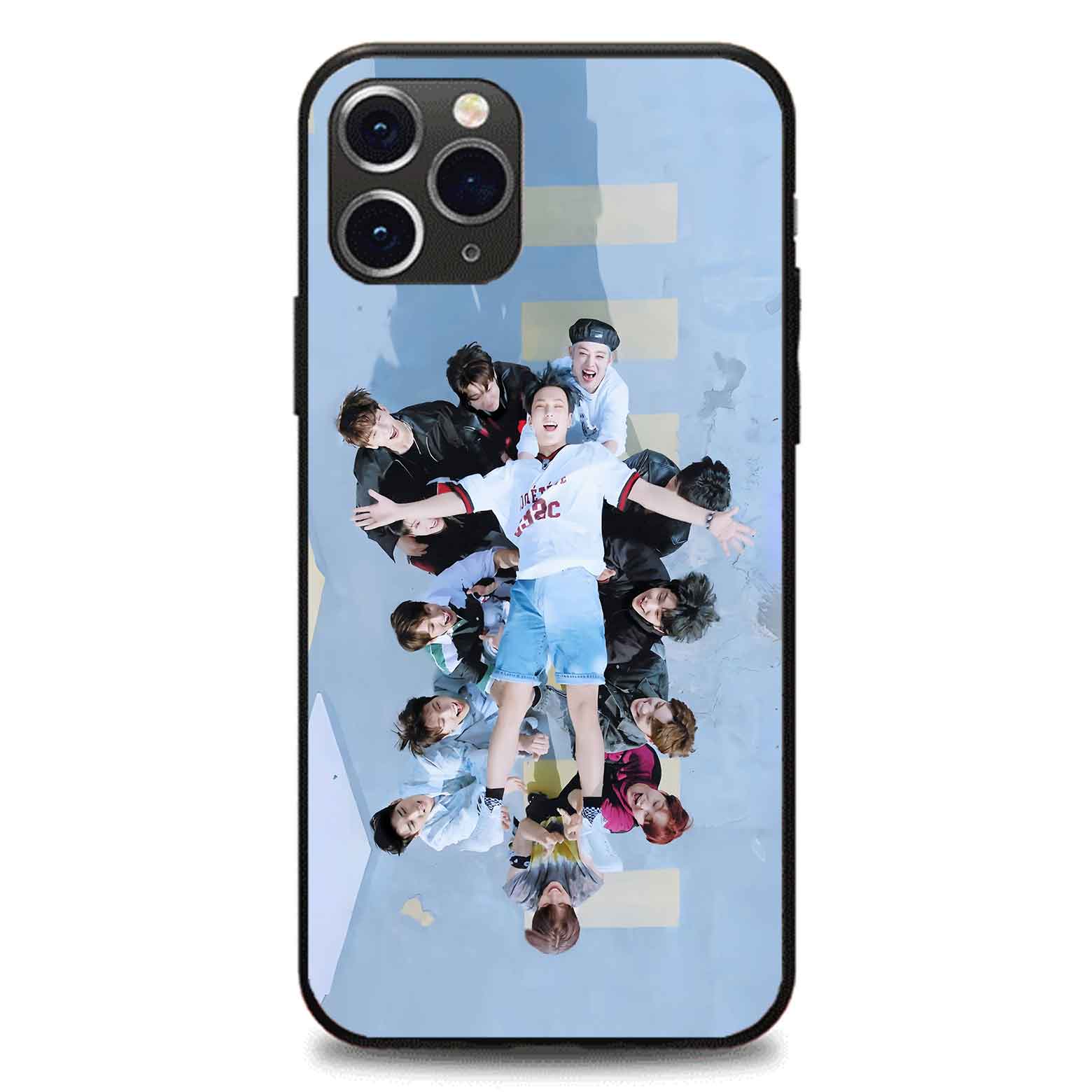 発光するスマートフォンケース 【SEVENTEEN】2種類