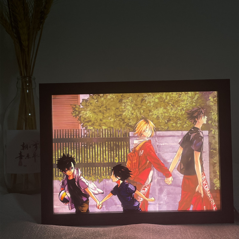 夕暮れの光と影の絵【ハイキュー】20種類