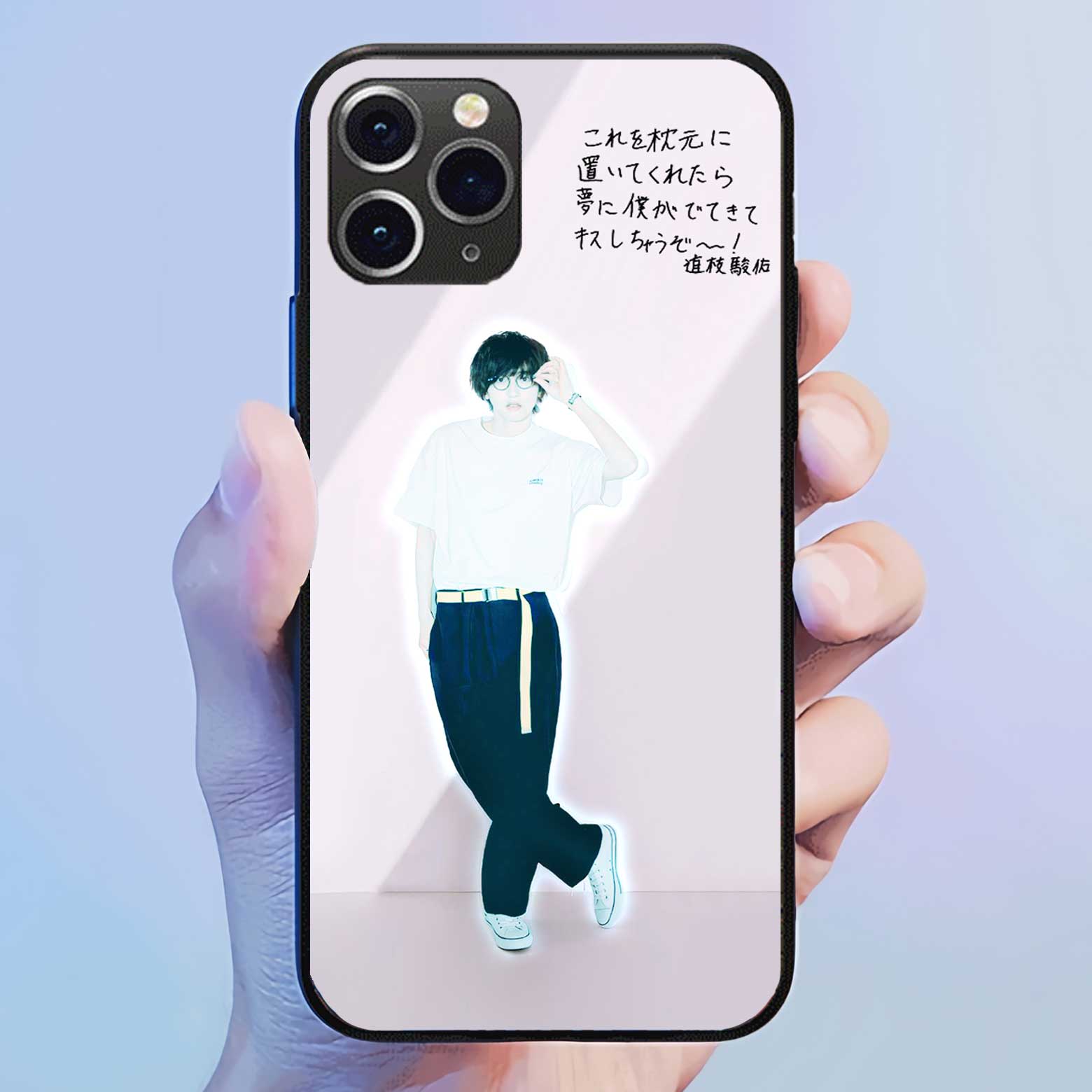 発光するスマートフォンケース 【道枝骏佑】3種類