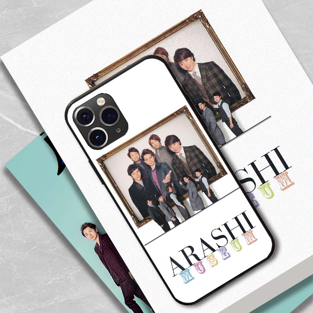 発光するスマートフォンケース 【嵐 ARASHI】7種類