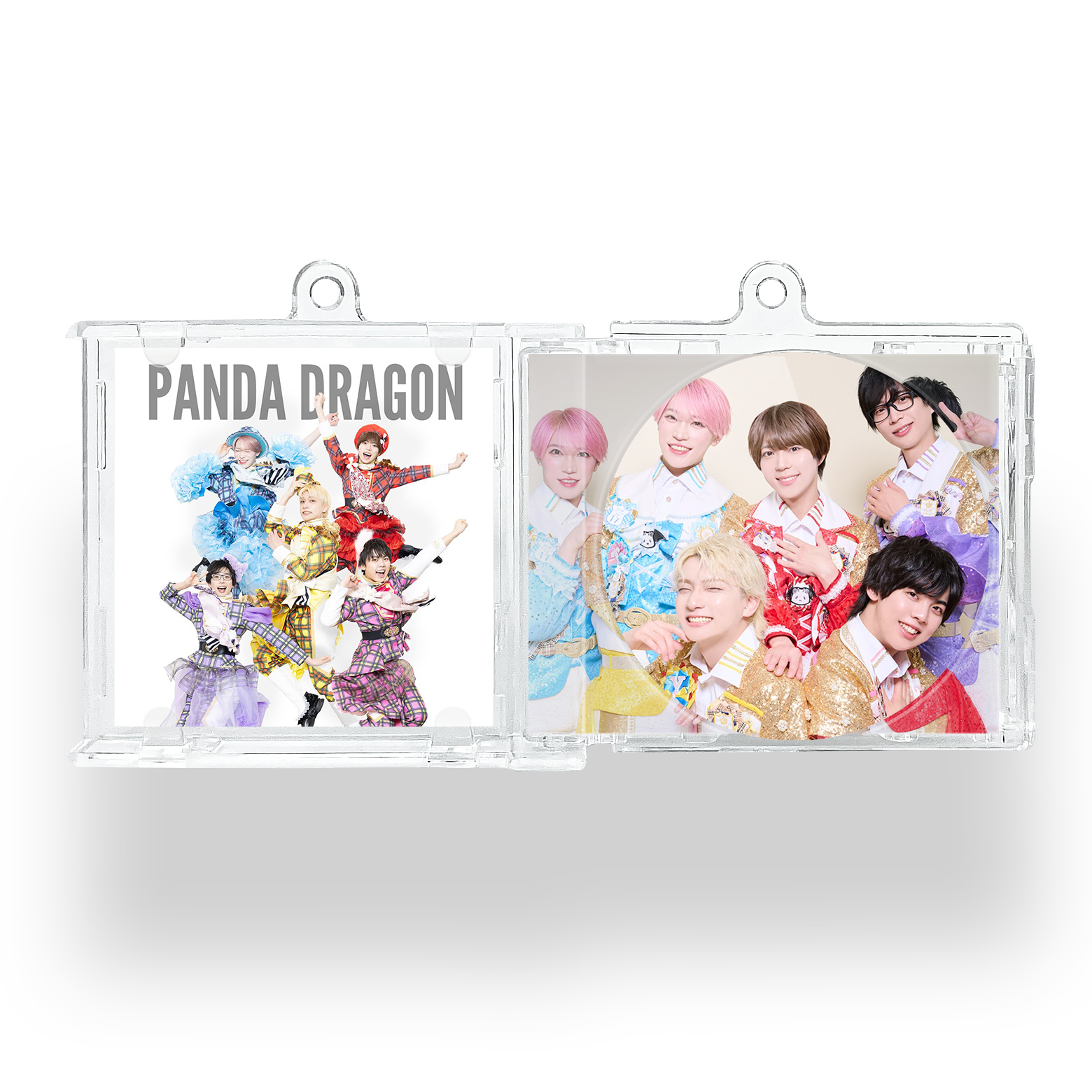 フィギュア キーホルダー |NFCミニCDキーリング【パンダドラゴンPANDA