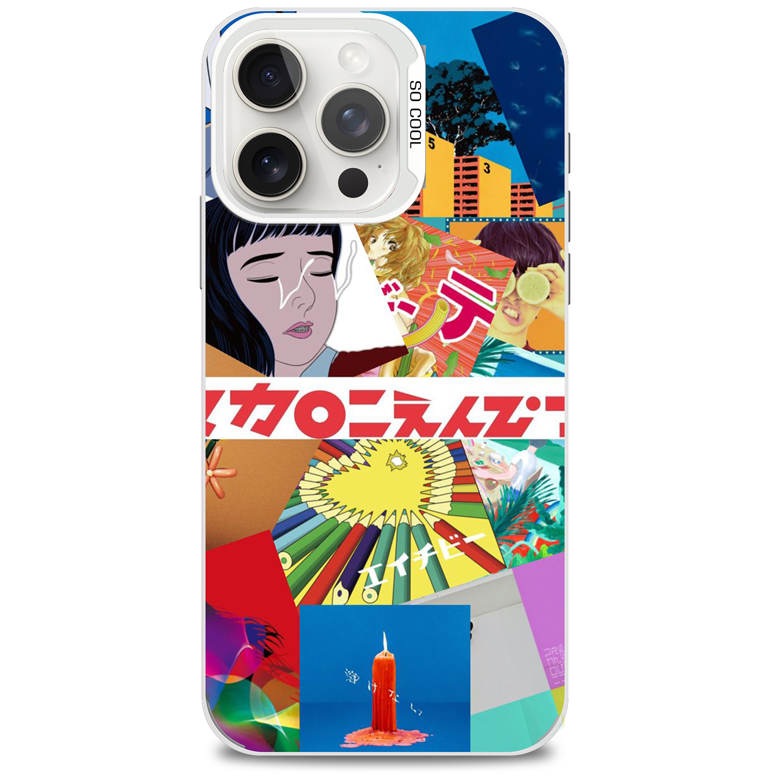 ミラースマホケース【マカロニえんぴつ】