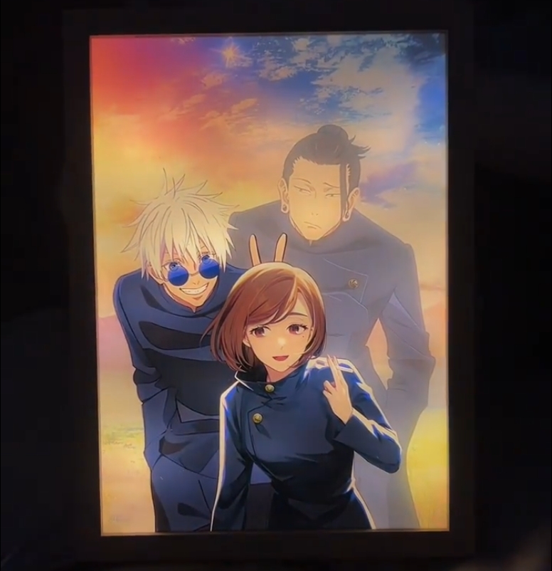 夕暮れの光と影のフレーム【呪術廻戦】