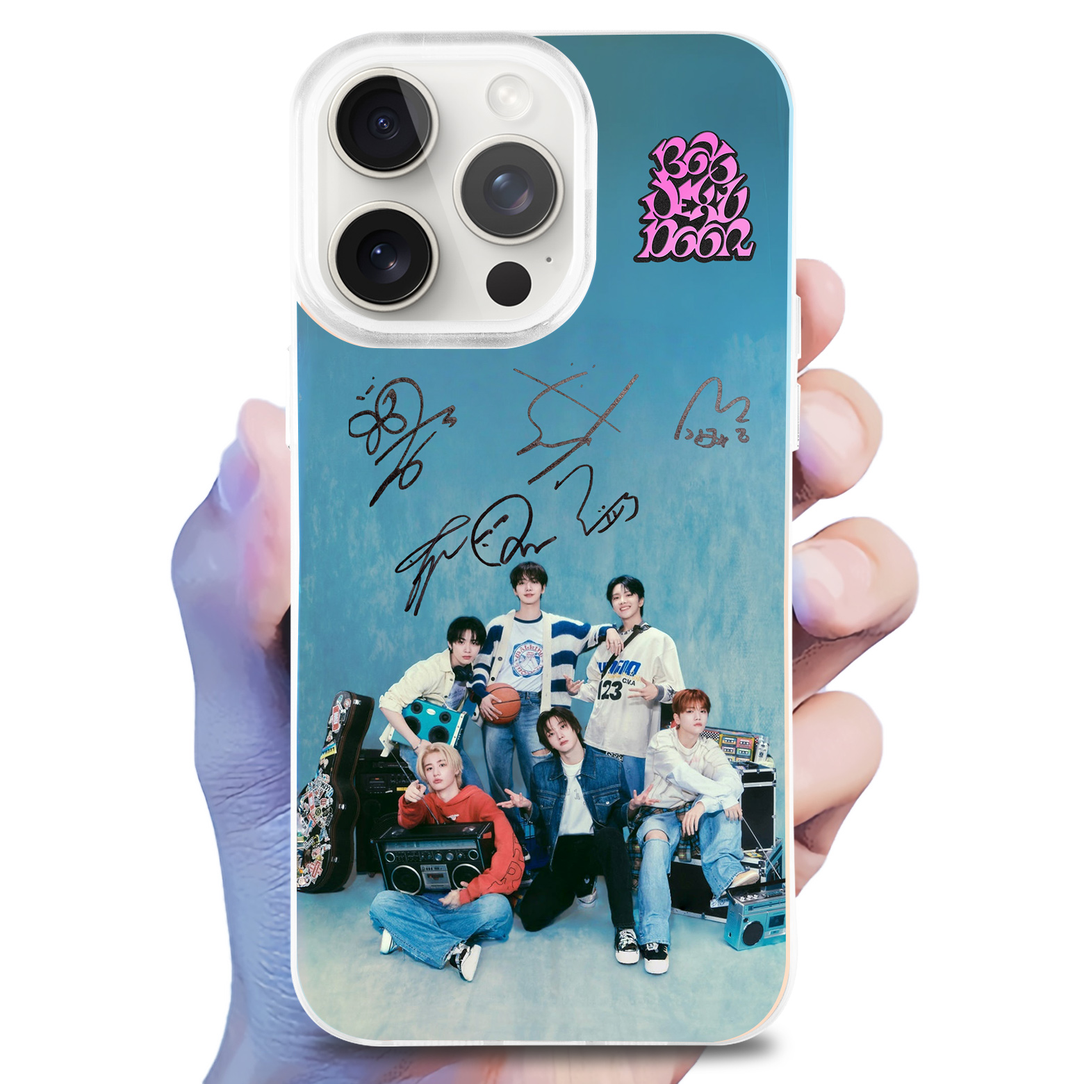 レーザーグラデーションスマートフォンケース【BOYNEXTDOOR/BOYLIFE】