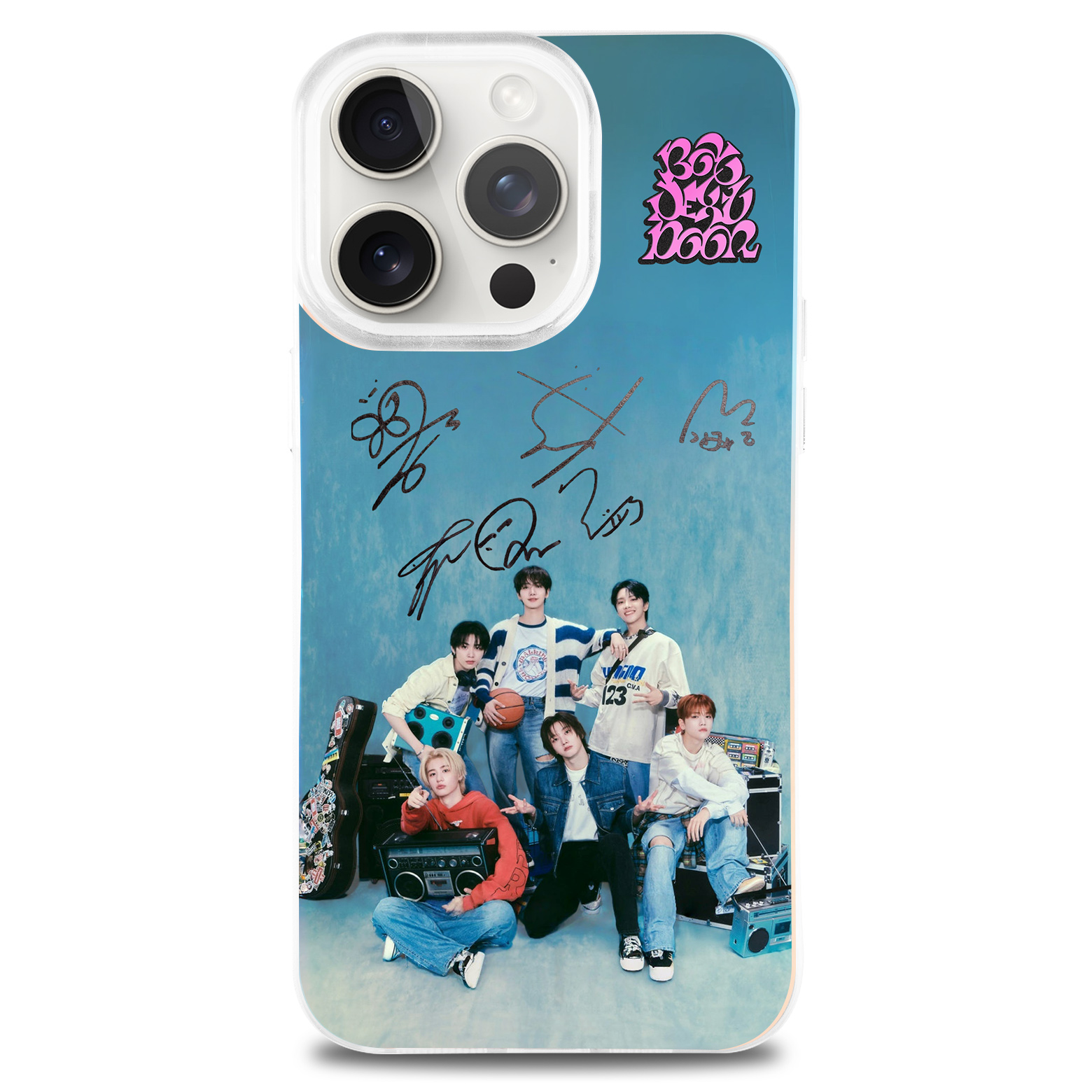 レーザーグラデーションスマートフォンケース【BOYNEXTDOOR/BOYLIFE】