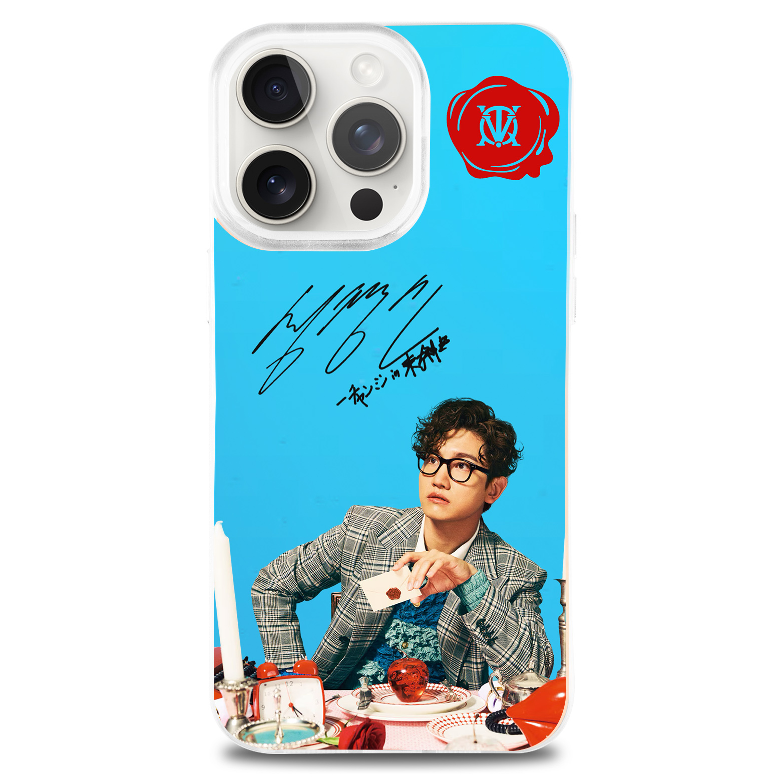 レーザーグラデーションスマートフォンケース【チャンミンChangmin/TVXQ】