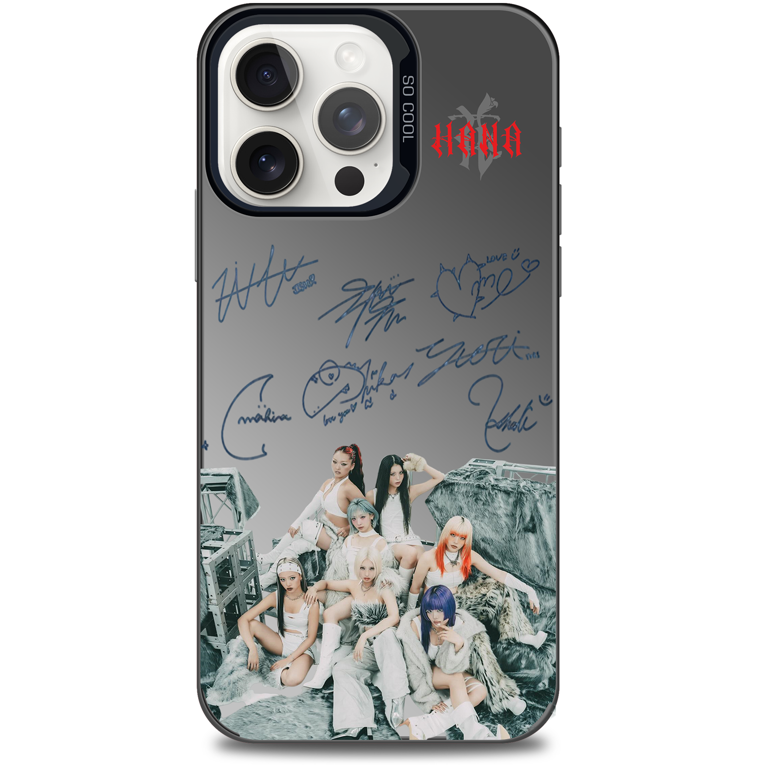 髭男 スマホケース |フェザーテクスチャーレーザーグラデーション