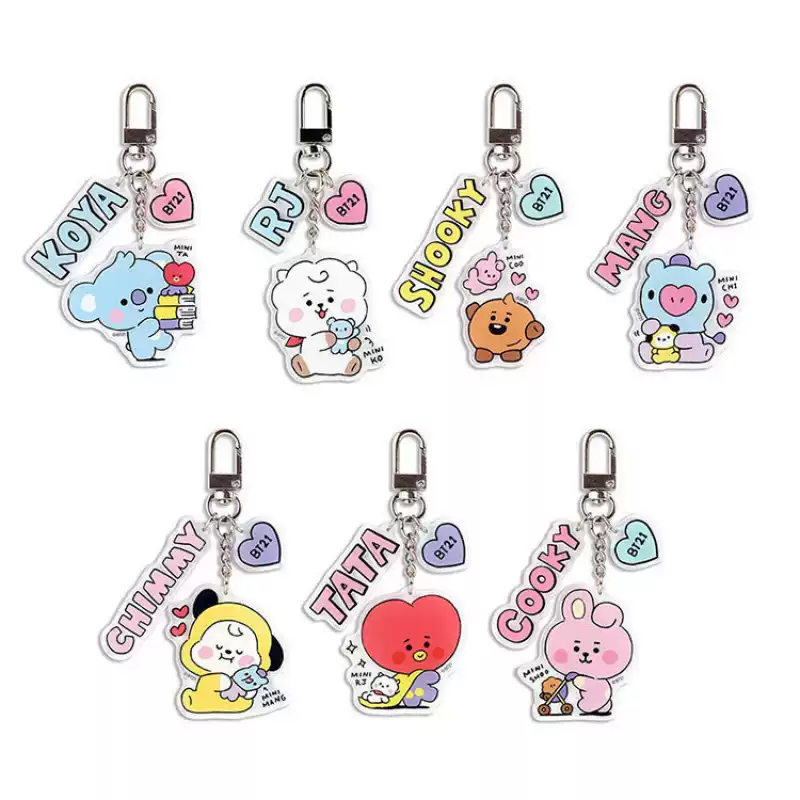 ビジュアルアクリルキーホルダー【BTS/BT21/ARIRANG】