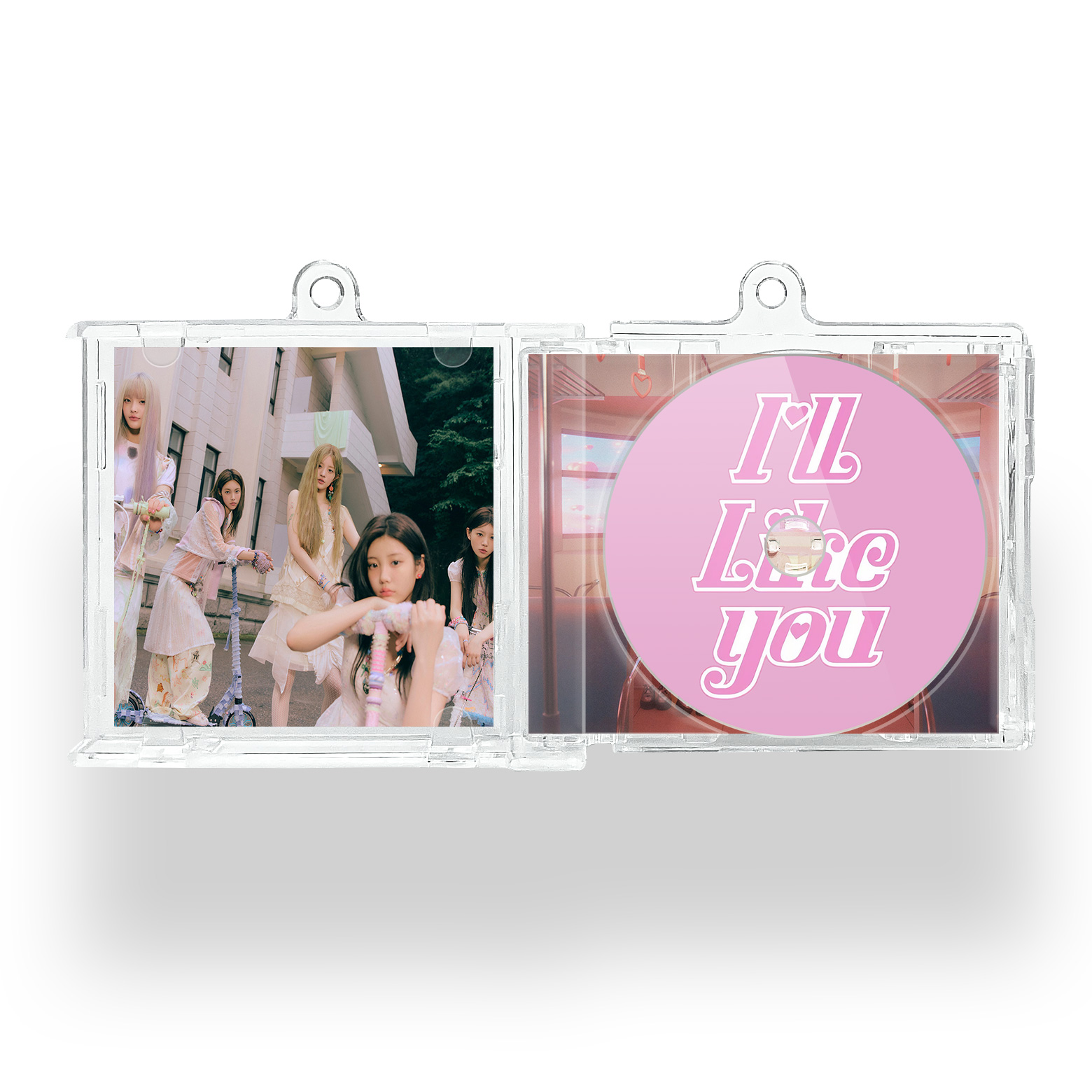 NFCミニCDキーリング【ILLIT/I'll like you】