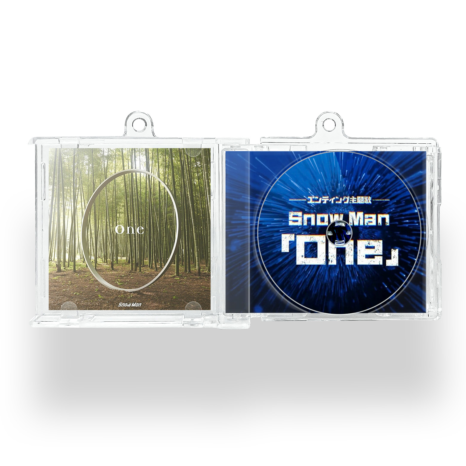 NFCミニCDキーリング【SnowMan/One】