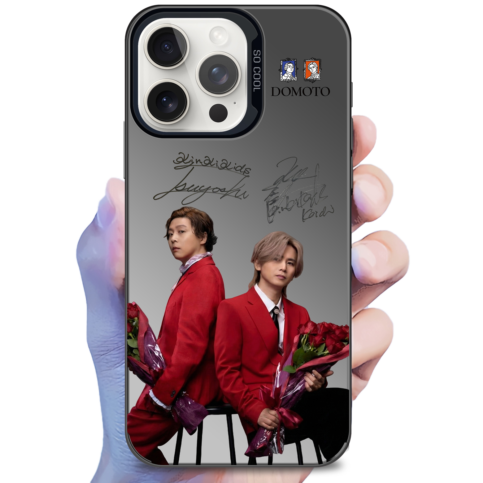 Babymonster グッズ | ミラースマホケース-銀【BABYMONSTER/HOT SAUCE