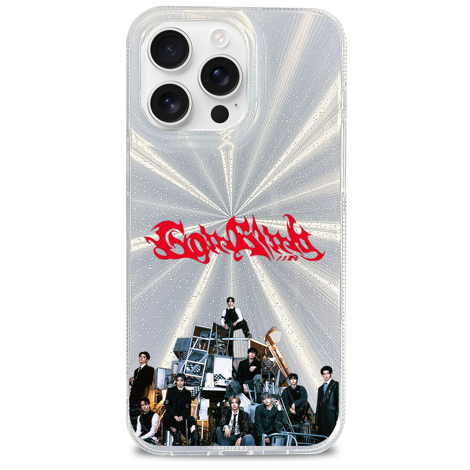 オーロラレーザーグラデーションスマートフォンケース【&TEAM/GOINBLIND】-YITOTO™推し活がもっと楽しくなる