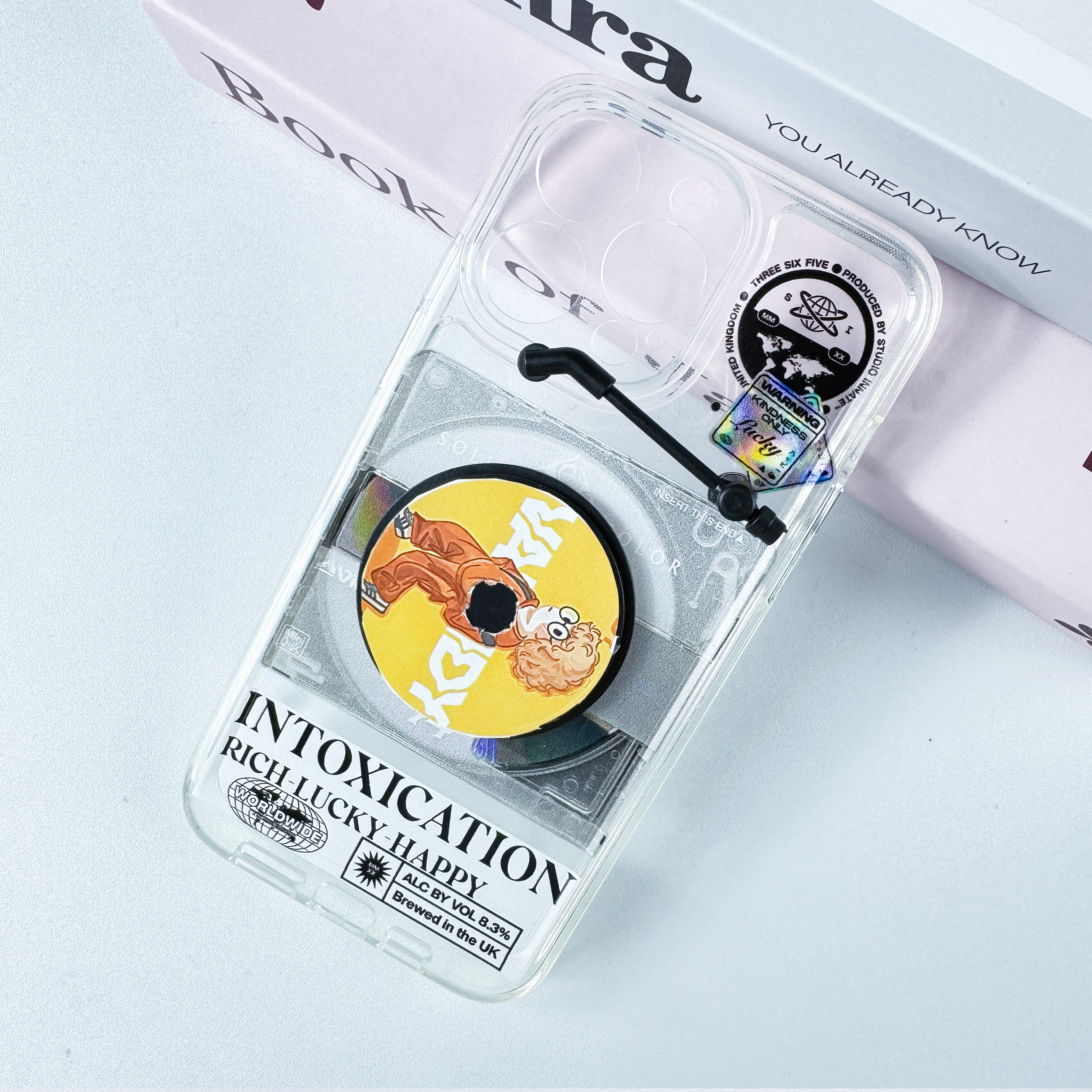 回転する立体レコードスマホケース【Vaundy/REPLICA】-YITOTO™推し活がもっと楽しくなる