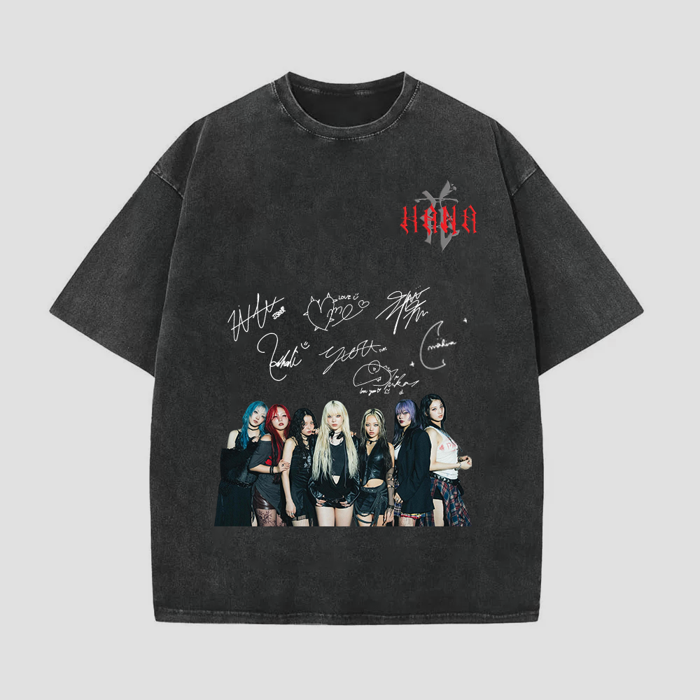 ♡*♡様 HANA Tシャツ Sサイズ 新品未開封 hana グッズ |厚手エイジング加工Tシャツ・長袖スウェット【HANA