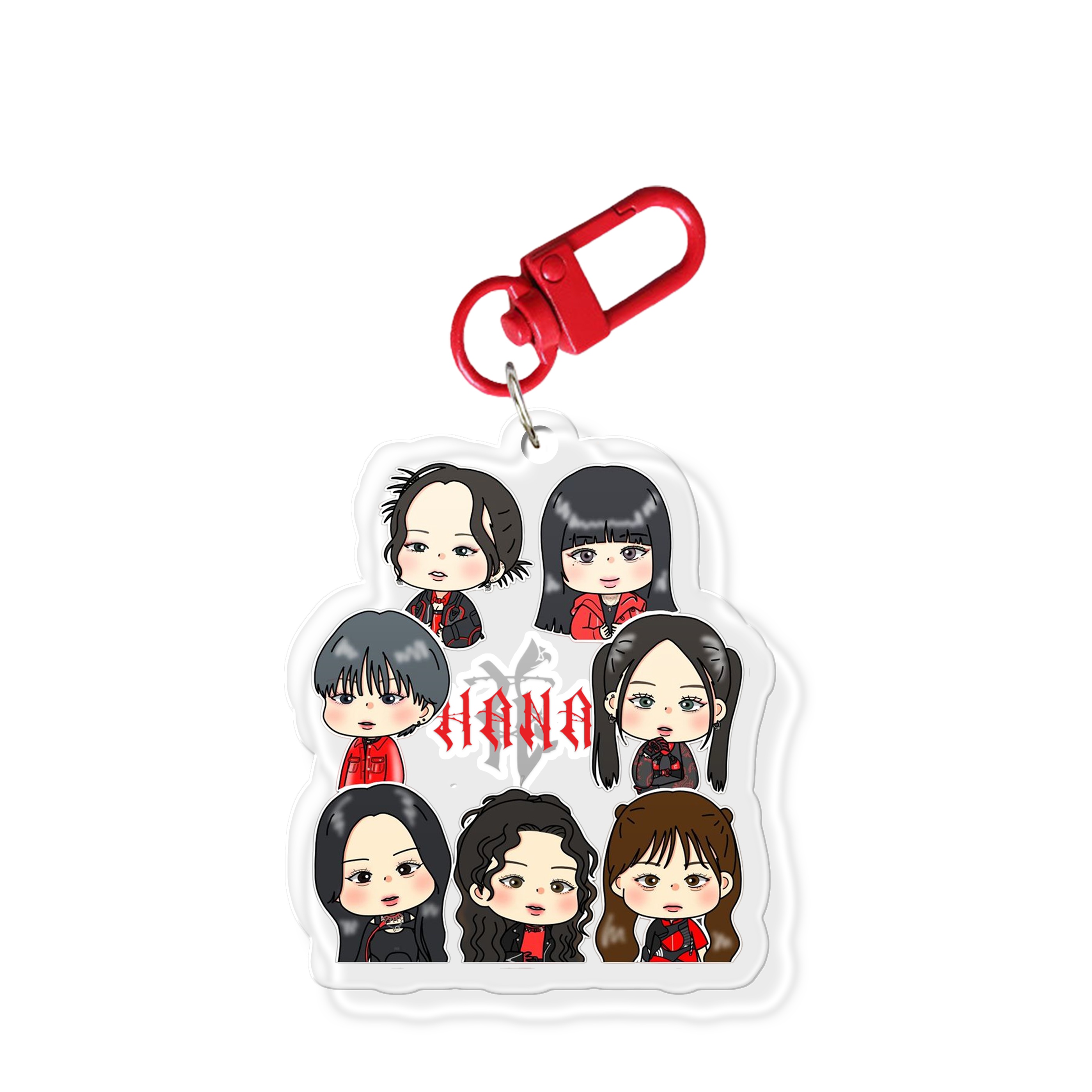【HANA】ビジュアルアクリルキーホルダー 個人の組み合わせ