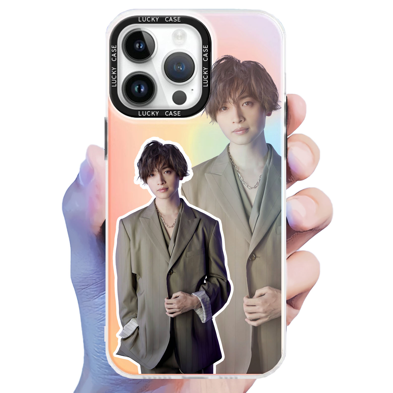 レーザーグラデーションスマートフォンケース【玉森裕太】2種類