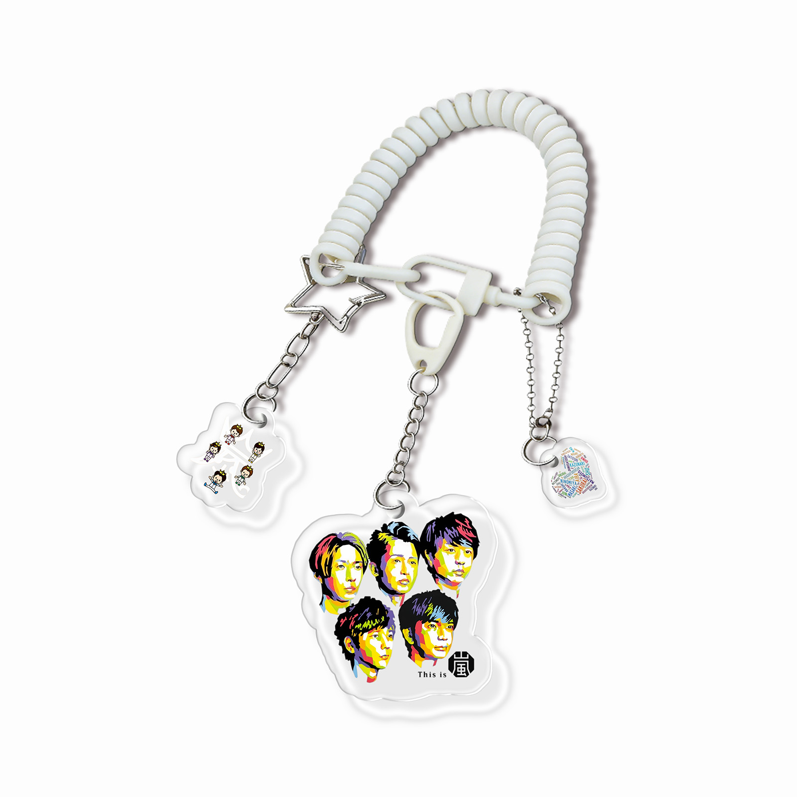 ビジュアルアクリルキーホルダー 【嵐】2種類