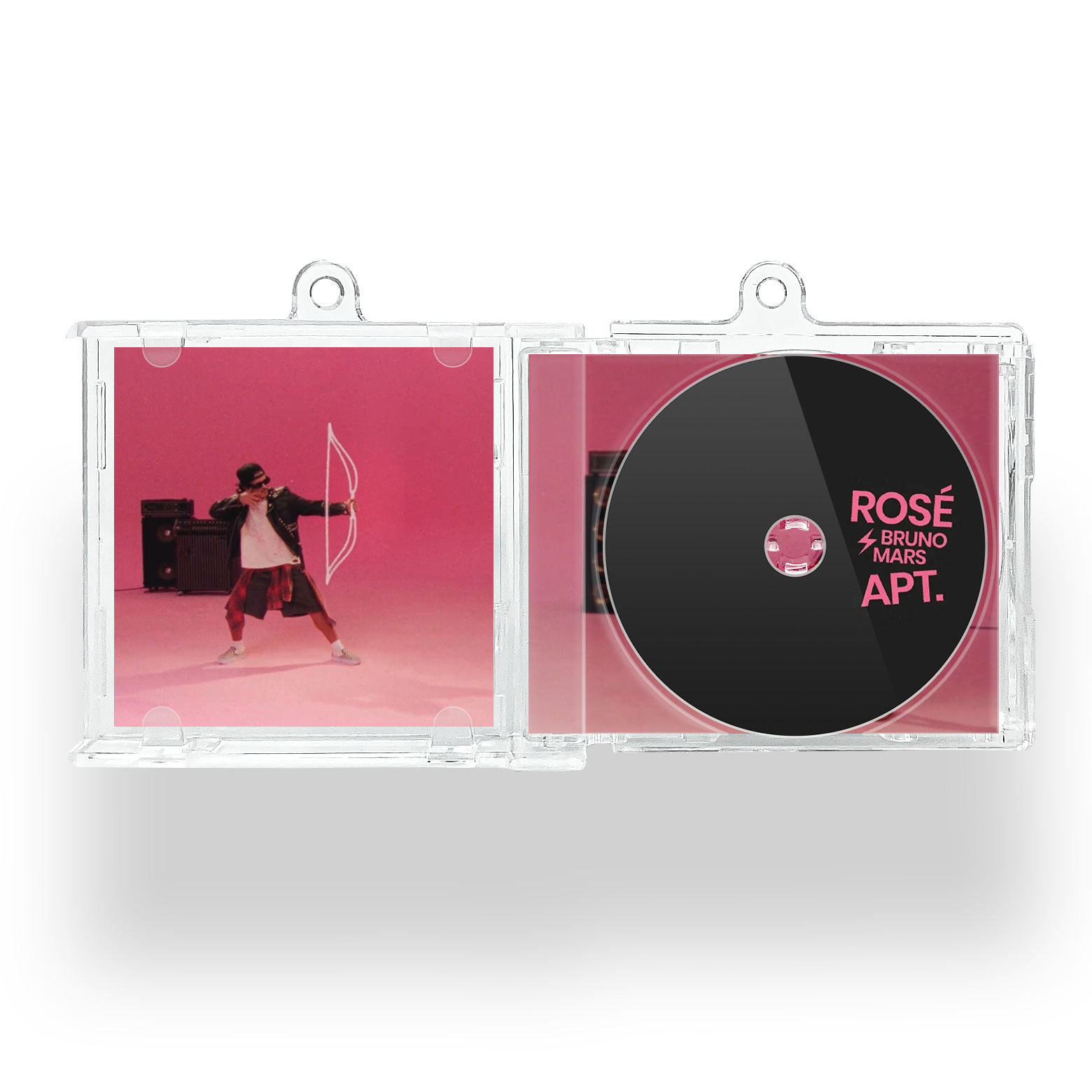 NFCミニCDキーリング【BLACKPINK Rose Bruno Mars/APT.】