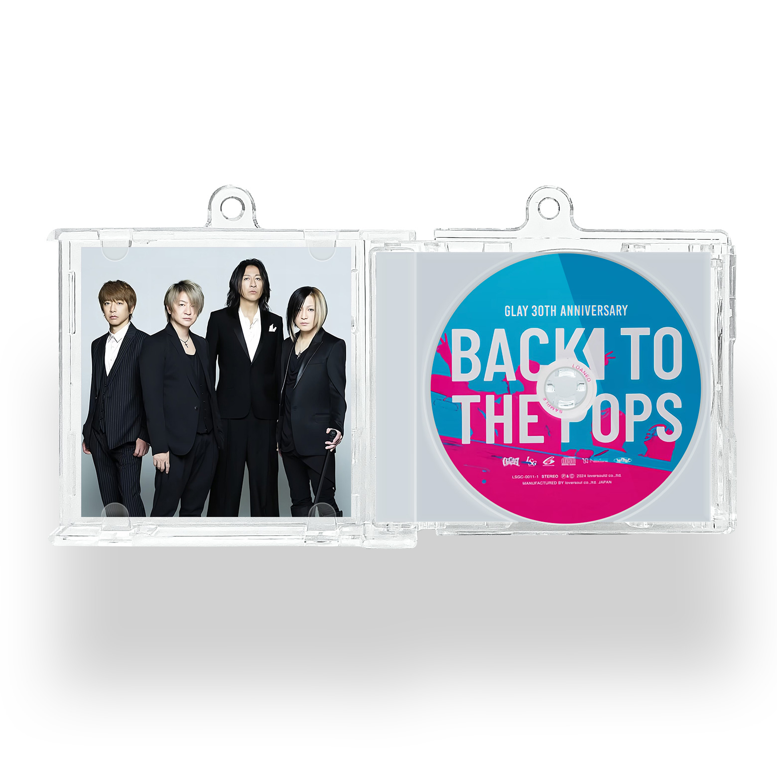 NFCミニCDキーリング【GLAY/Back To The Pops】