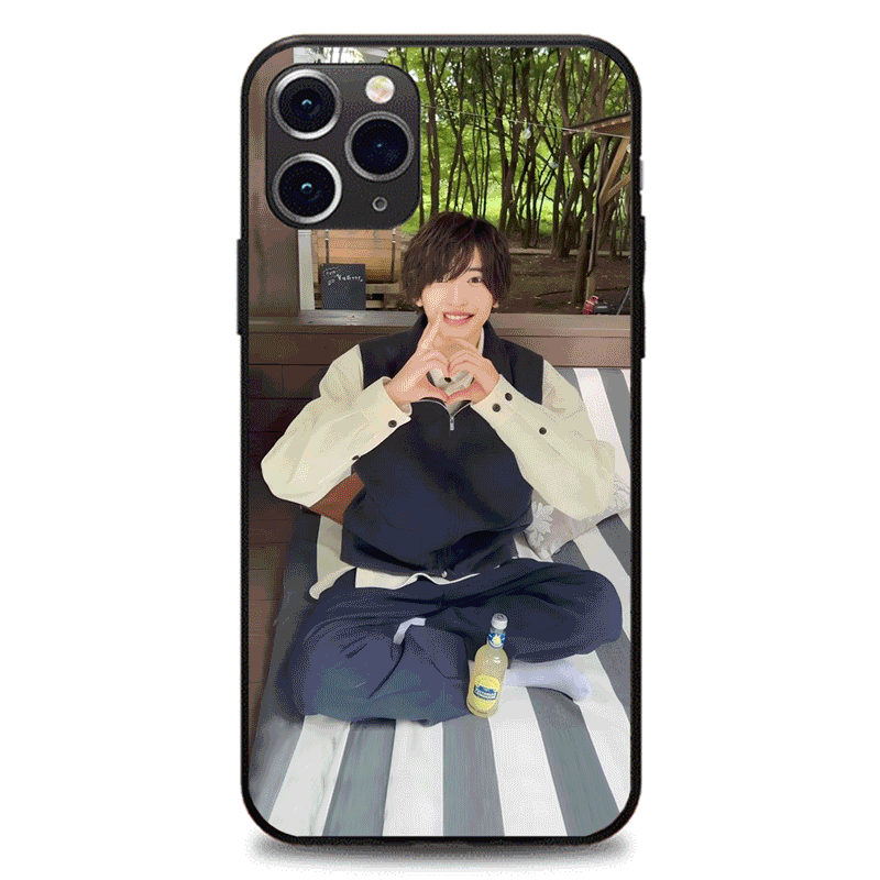 発光するスマートフォンケース 【道枝骏佑】3種類