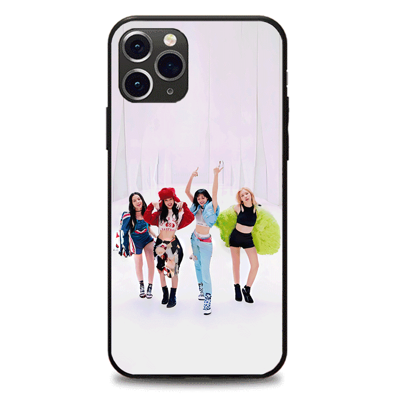 発光するスマートフォンケース 【BLACKPINK】2種類