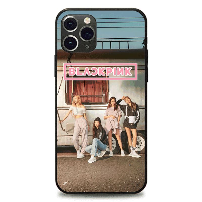 発光するスマートフォンケース 【BLACKPINK】2種類
