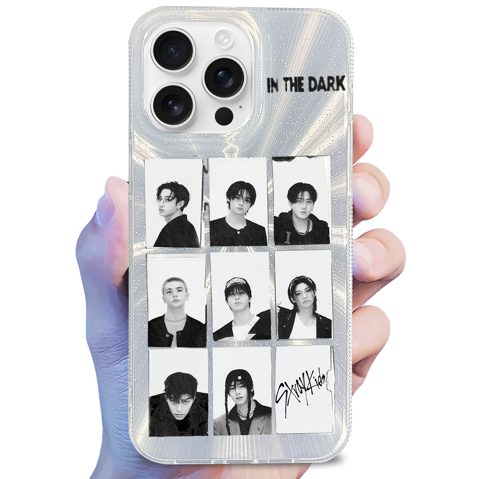 オーロラレーザーグラデーションスマートフォンケース【StrayKids/DO IT】