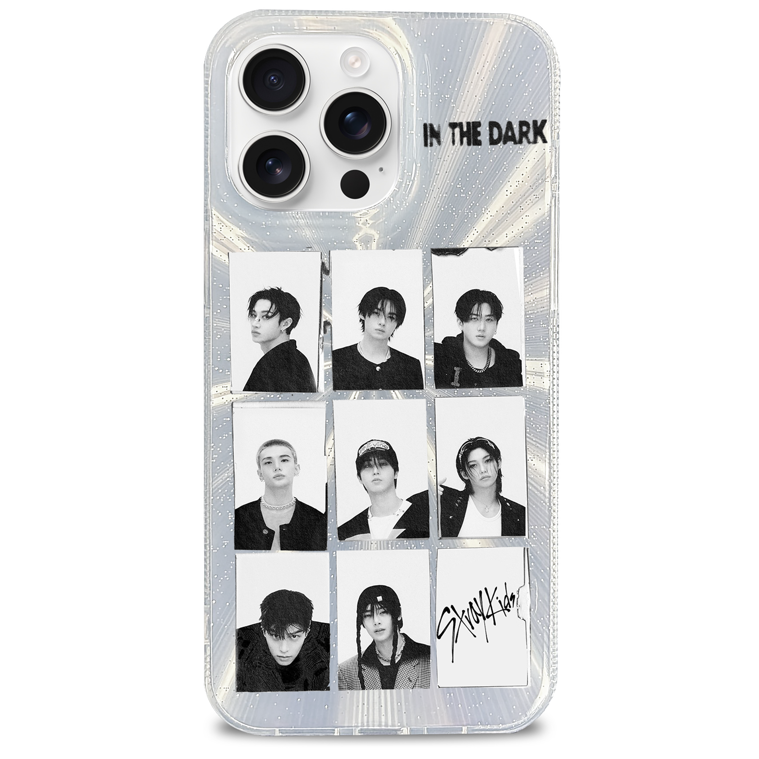 オーロラレーザーグラデーションスマートフォンケース【StrayKids/DO IT】