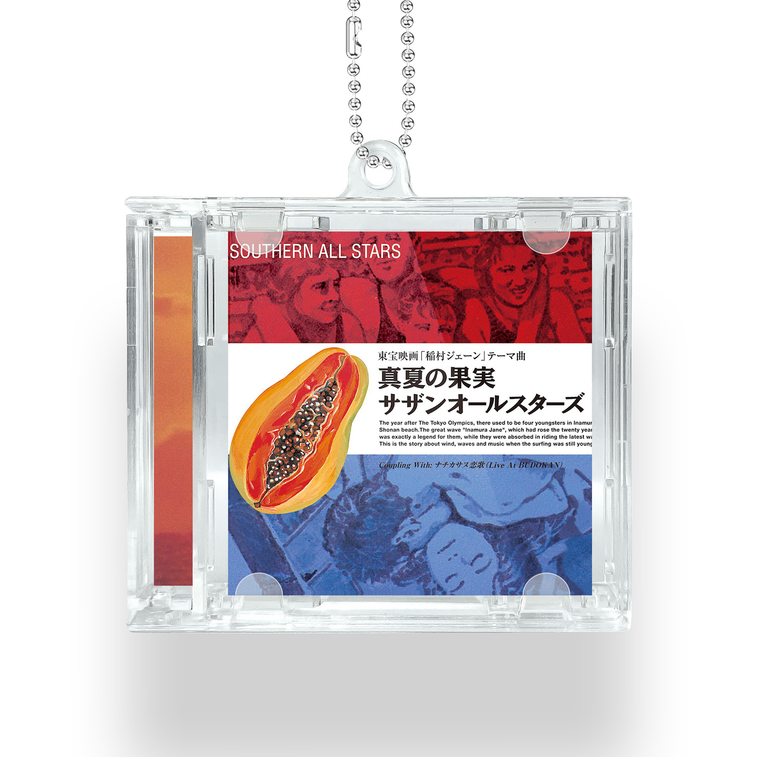 NFCミニCDキーリング【サザンオールスターズSAS/真夏の果実】-YITOTO™推し活がもっと楽しくなる