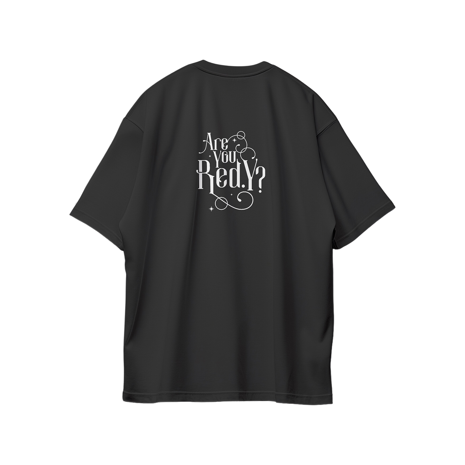 コットン プリント 応援Tシャツ-黒【山田涼介Ryosuke Yamada/Hey!Say