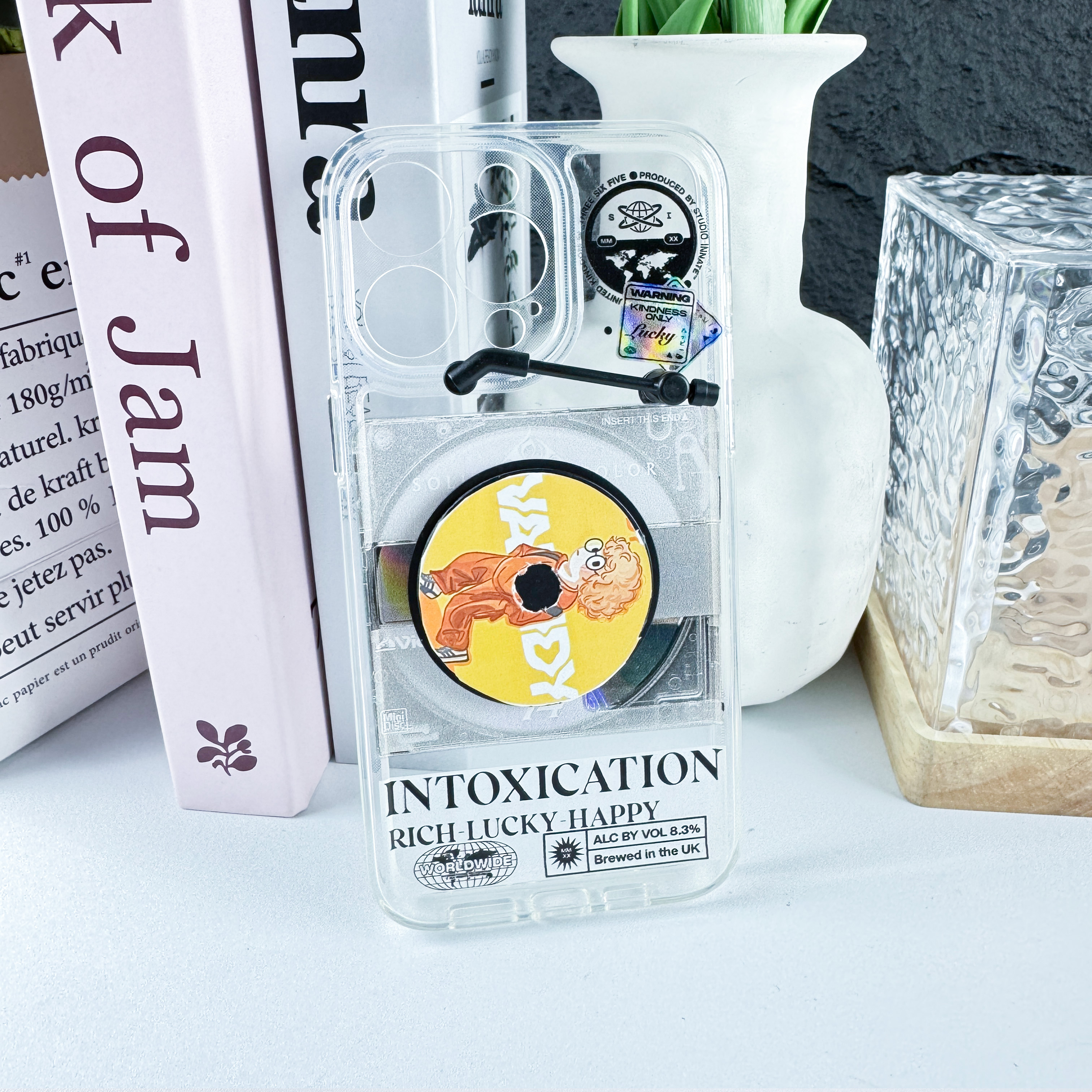 回転する立体レコードスマホケース【Vaundy/REPLICA】-YITOTO™推し活がもっと楽しくなる