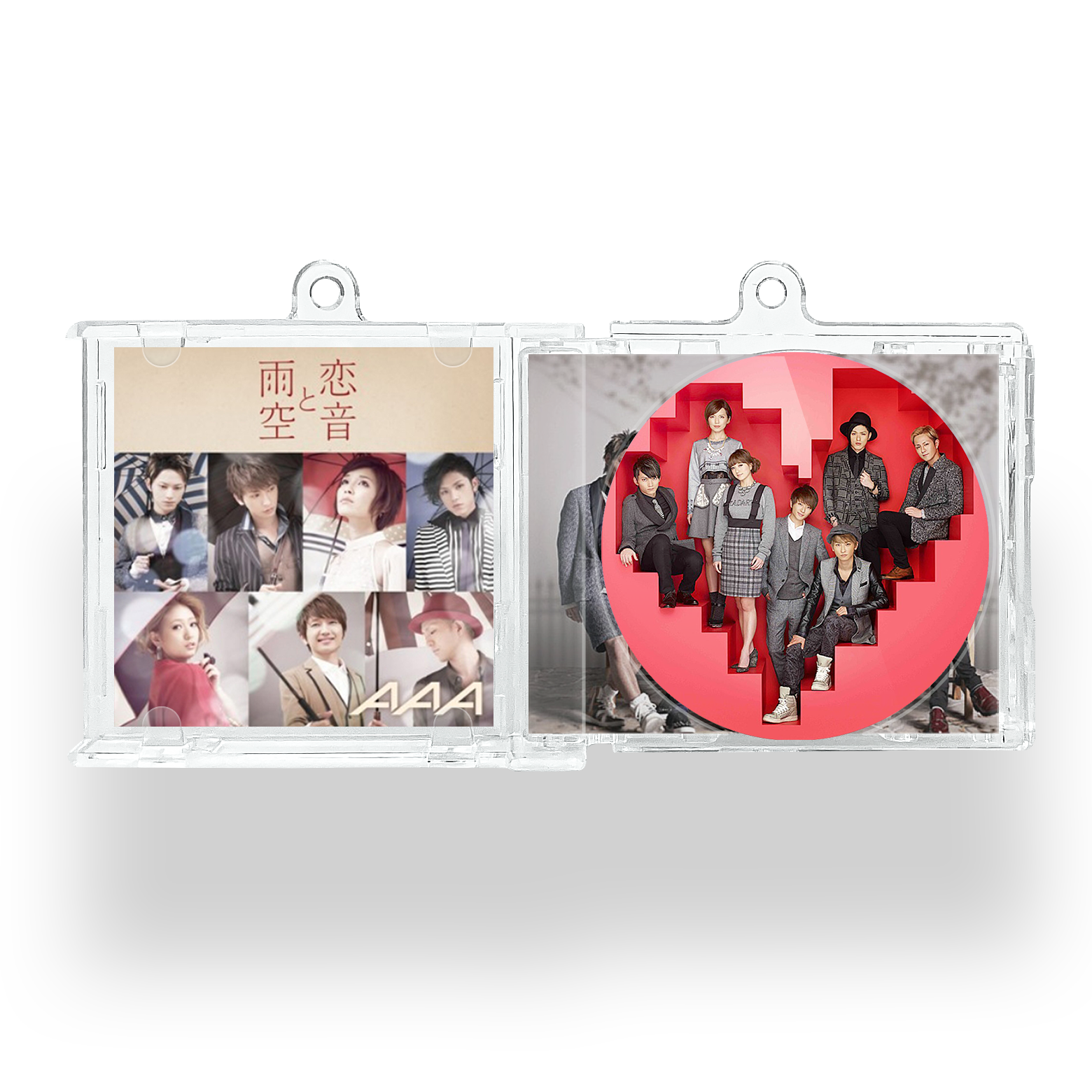 NFCミニCDキーリング【AAA/恋音と雨空】