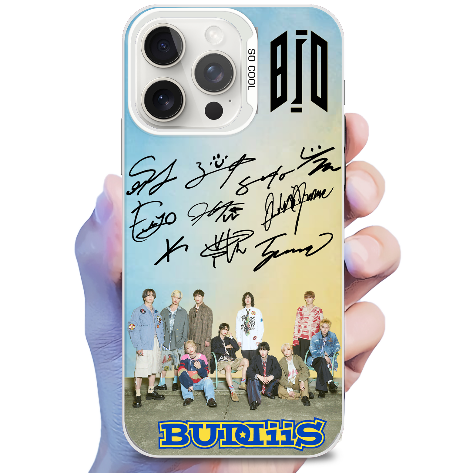 [Copy]ミラースマホケース-銀【BUDDiiS/Dear】-C