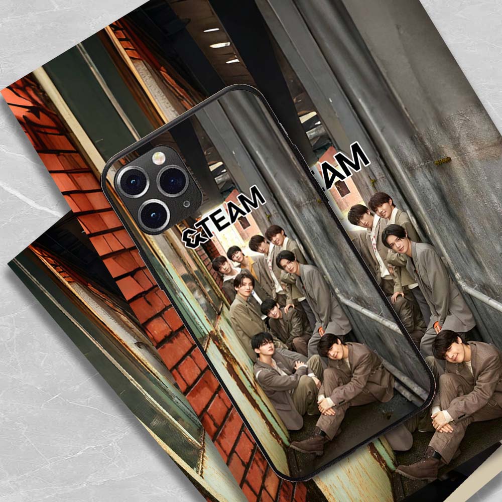 発光するスマートフォンケース 【&TEAM】3種類