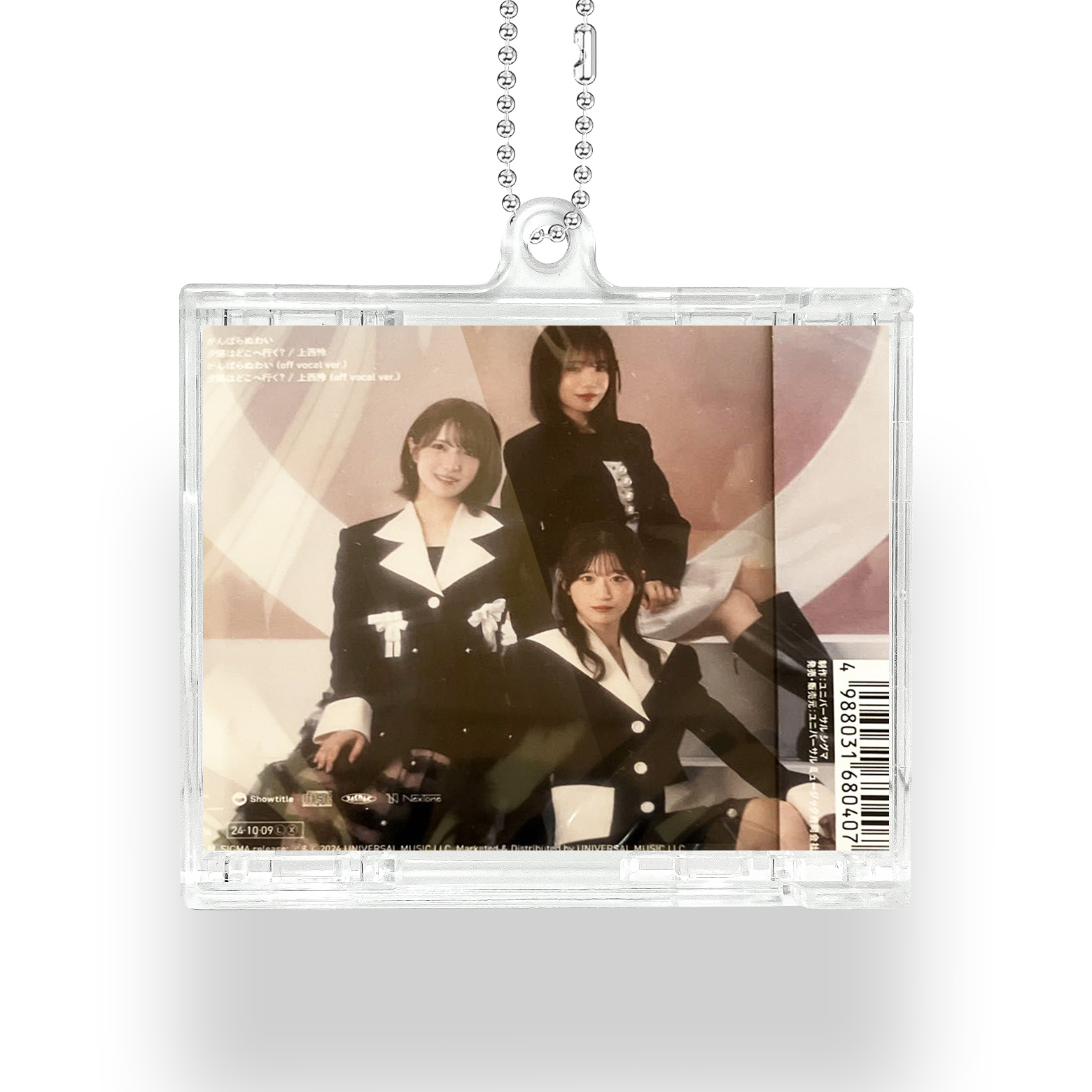 NFCミニCDキーリング【NMB48/がんばらぬわい】