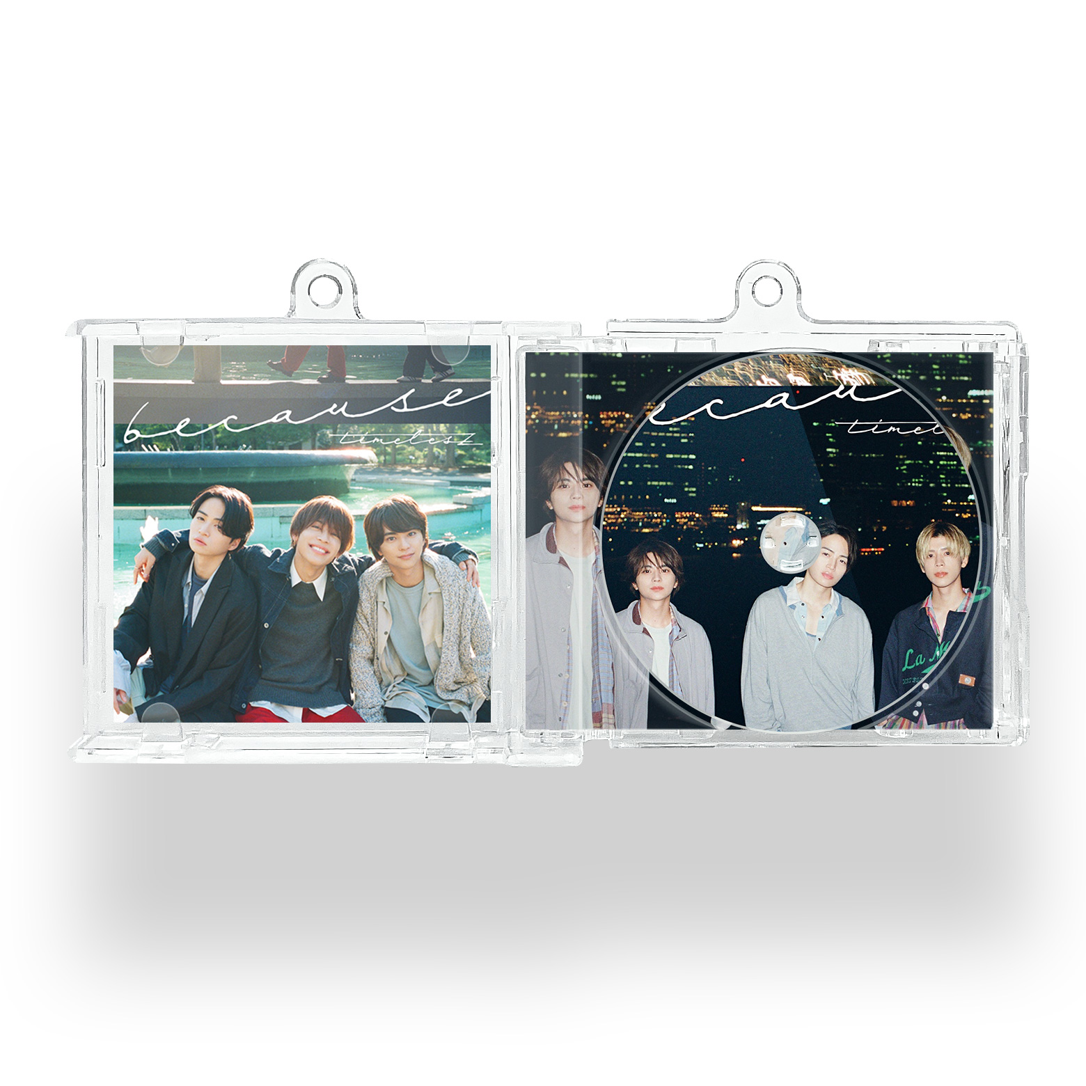 NFCミニCDキーリング【timelesz/because】