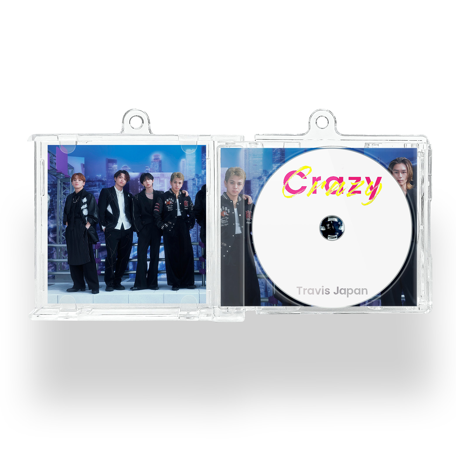 NFCミニCDキーリング【Travis Japan/VIIsual】