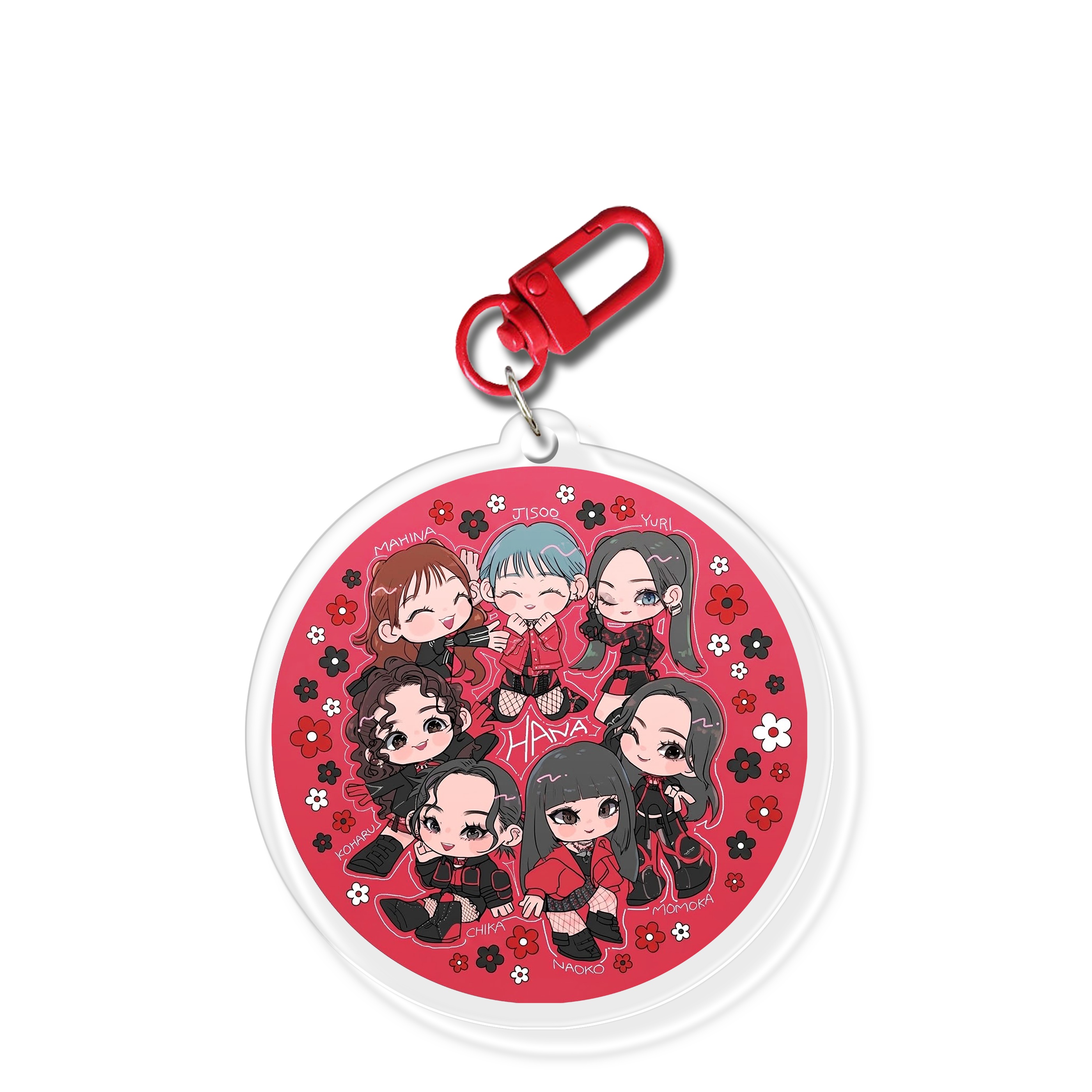 【HANA】ビジュアルアクリルキーホルダー 個人の組み合わせ