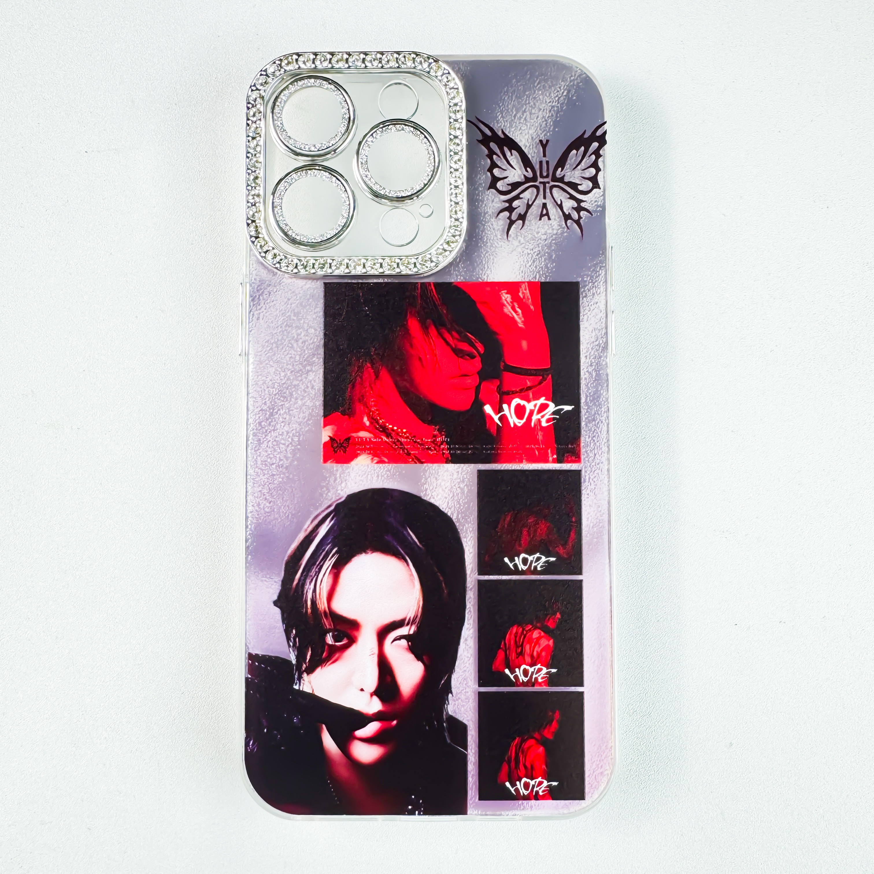 ダイヤモンドレーザーグラデーションスマートフォンケース【YUTA/NCT】-YITOTO™推し活がもっと楽しくなる