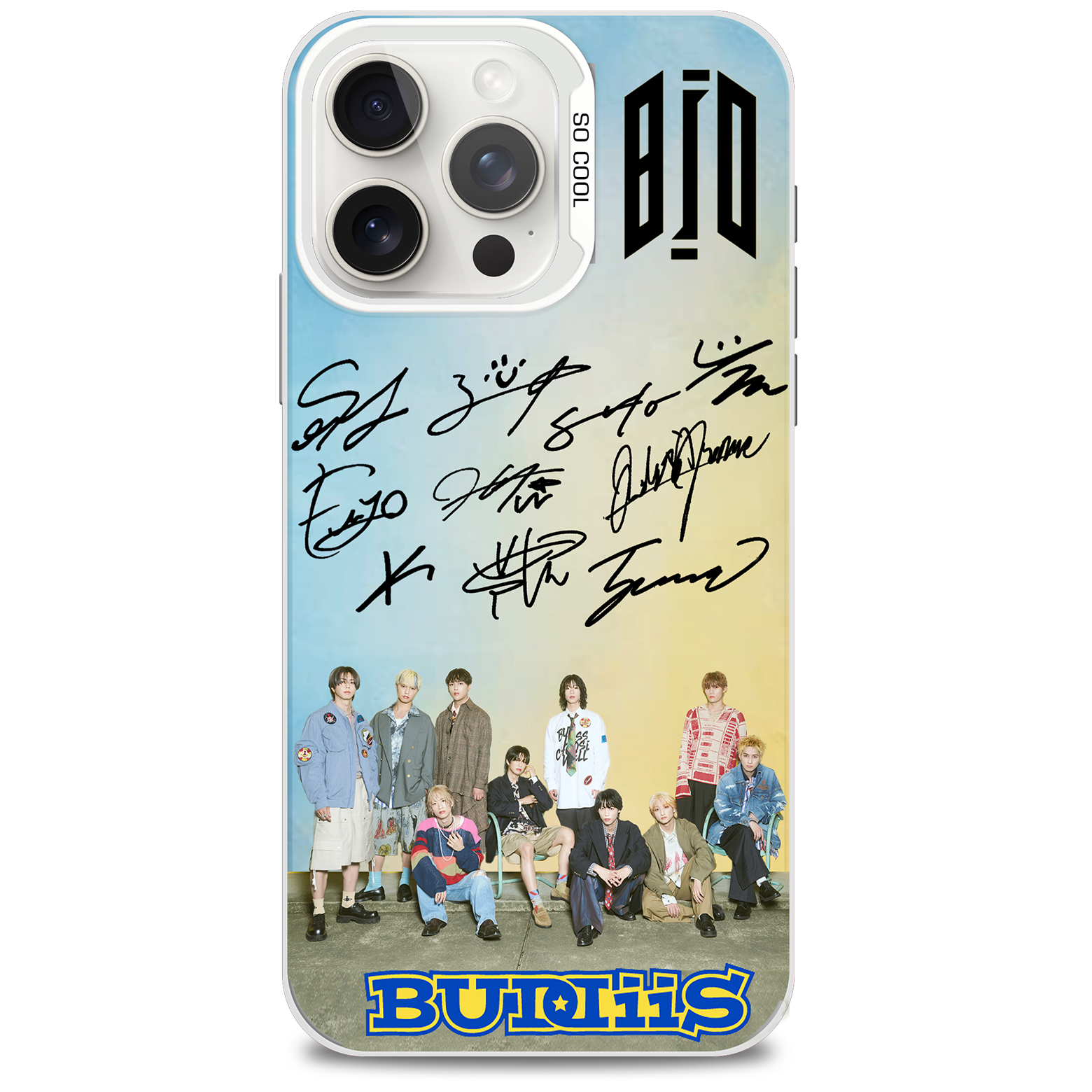 [Copy]ミラースマホケース-銀【BUDDiiS/Dear】-C