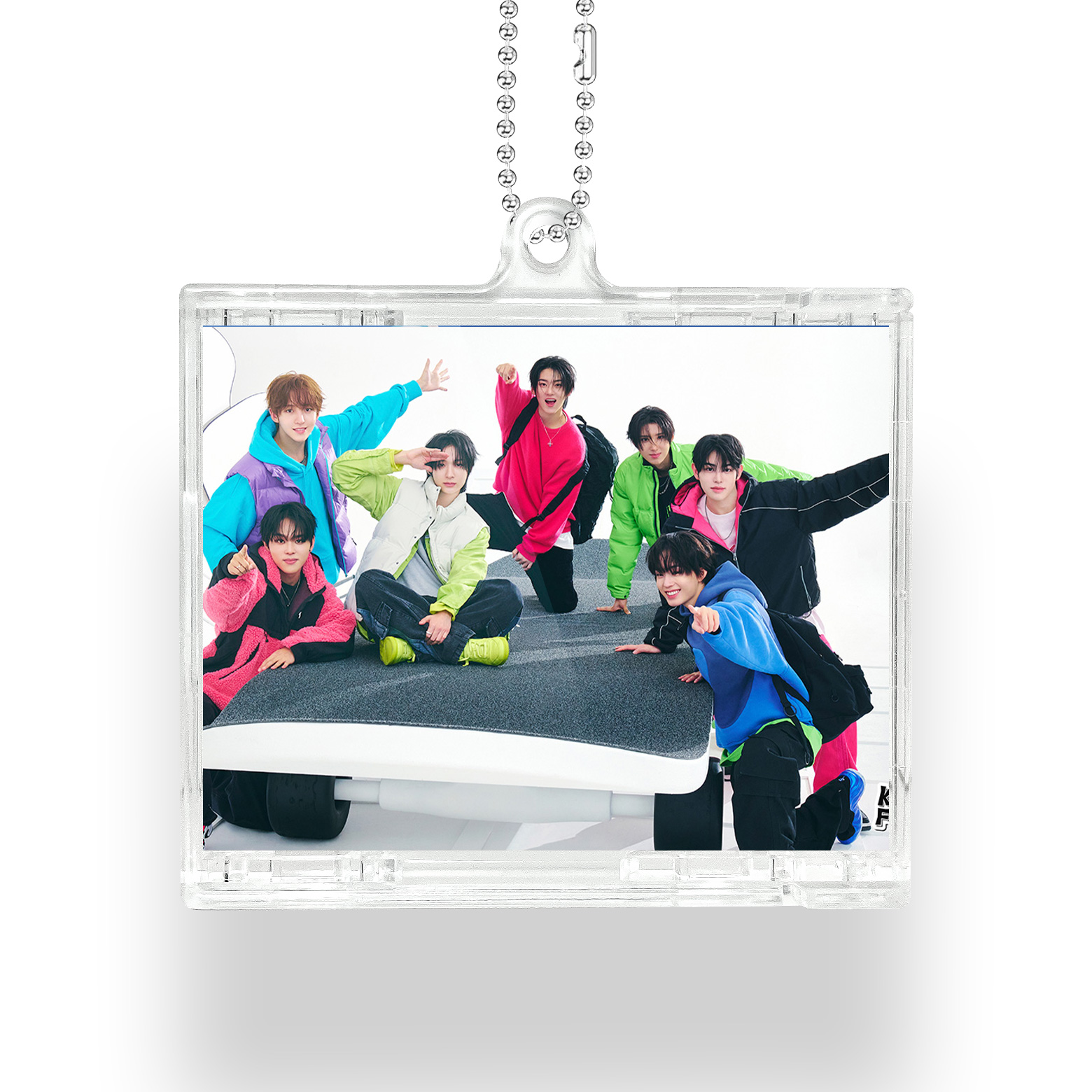 NFCミニCDキーリング【KickFlip/Flip it, Kick it!】