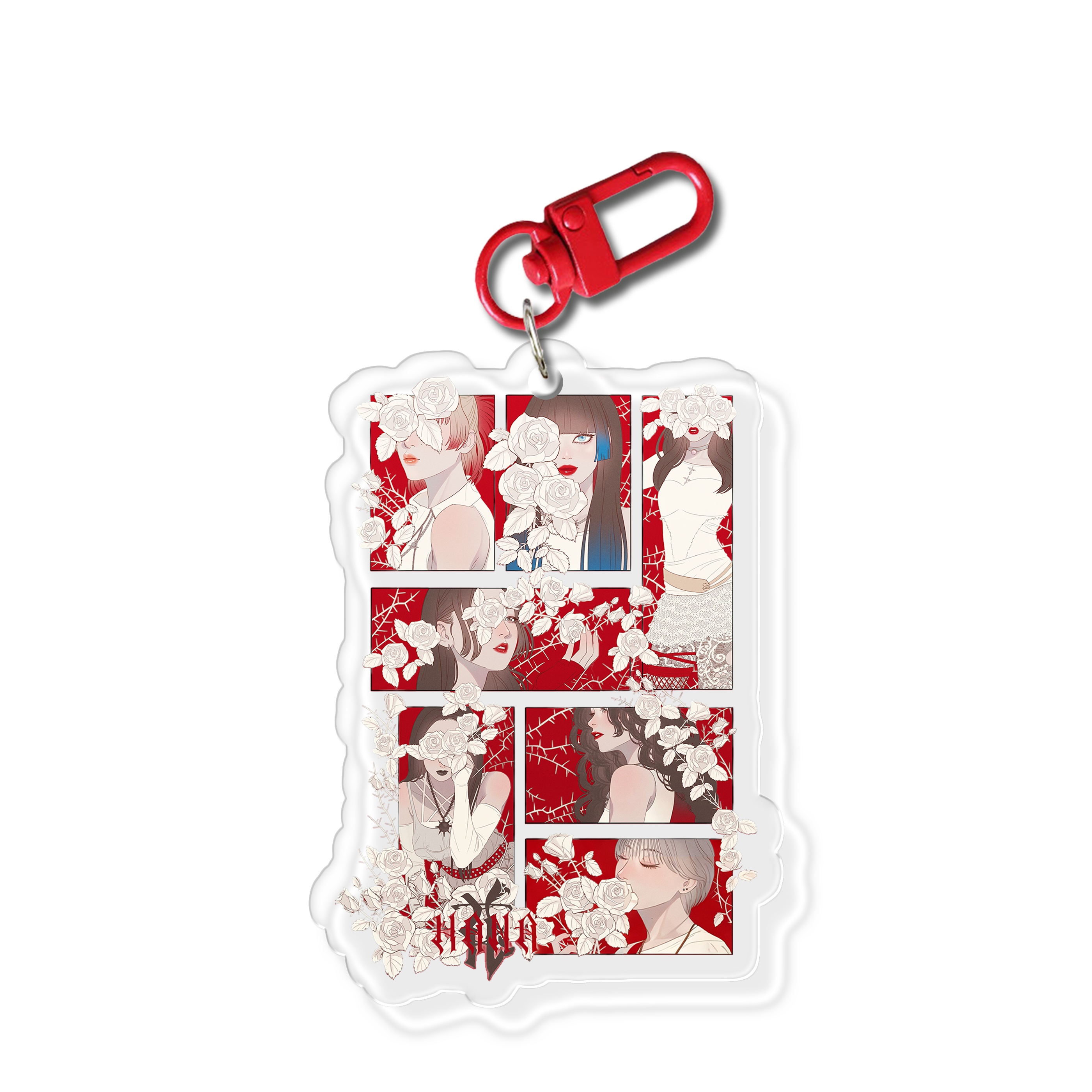 【HANA/My Boby】ビジュアルアクリルキーホルダー
